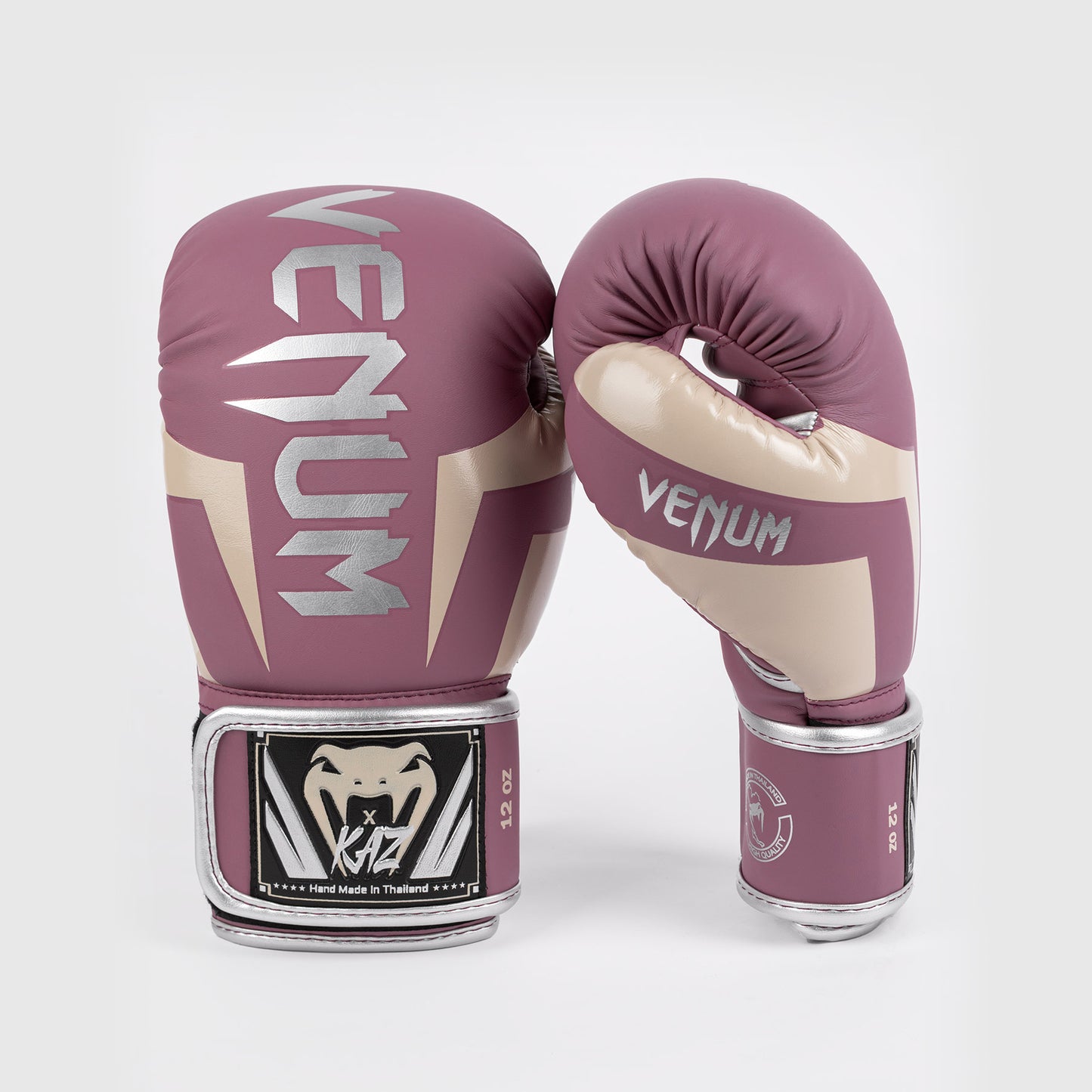 Venum x Kaz Bokshandschoenen – Donkerorchidee/Zilver