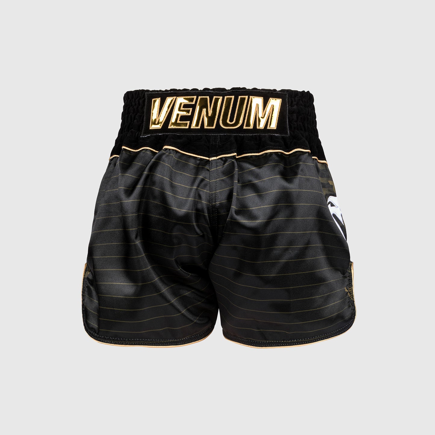 Venum Attack Muay Thai Broek - Zwart/Goud