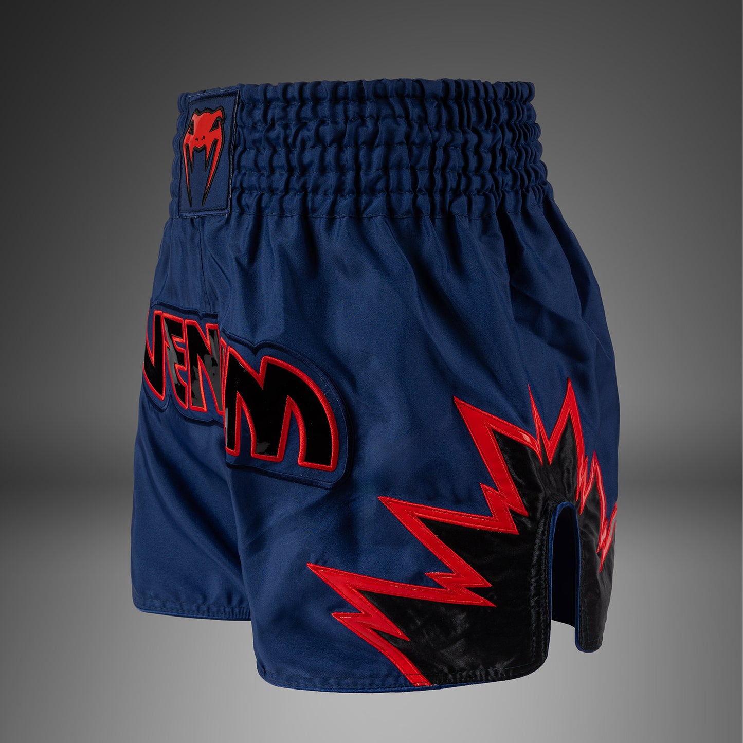 Venum Inferno Muay Thai Shorts - Koninklijk Blauw/Rood/Zwart
