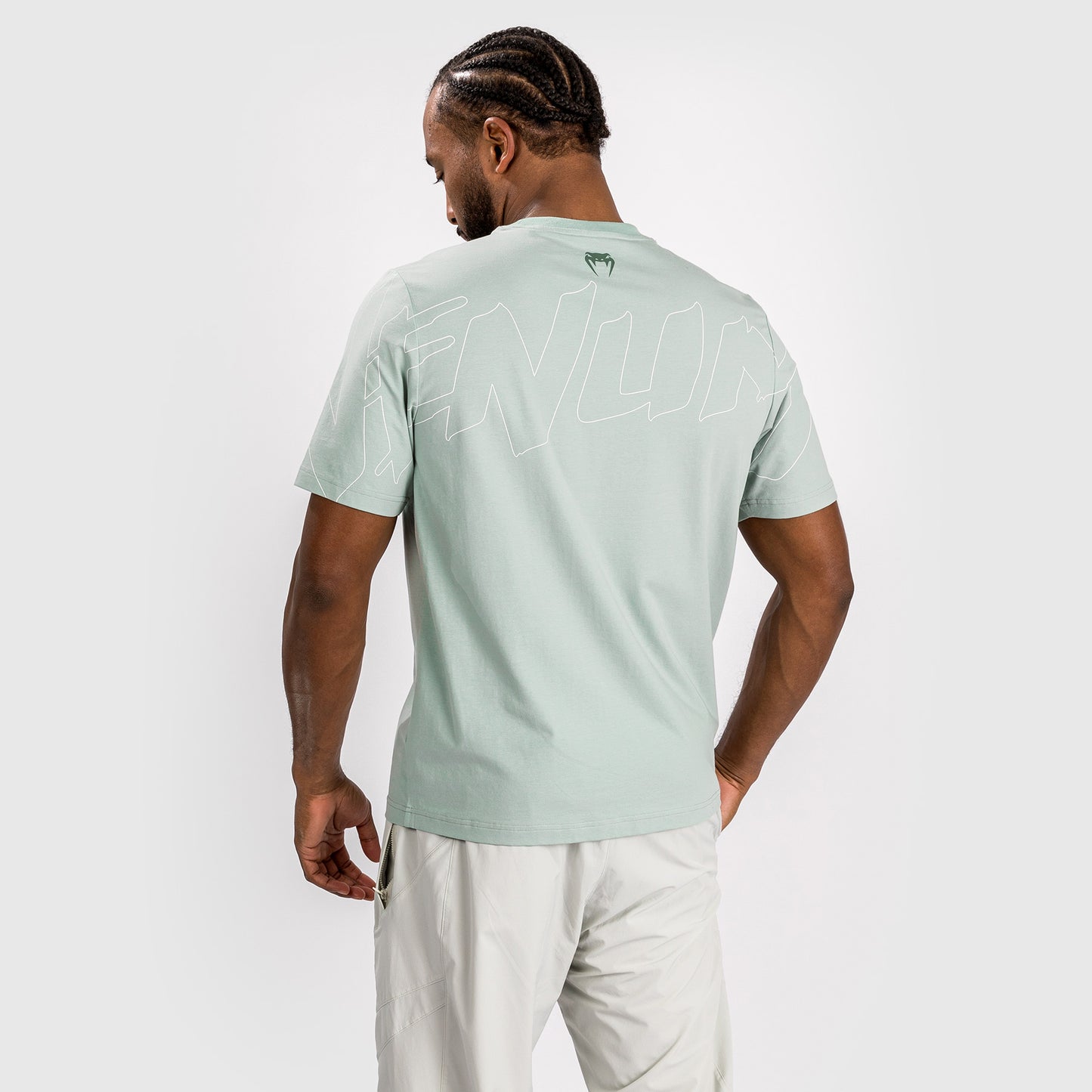 Venum Snake Print T-shirt - Aqua Groen