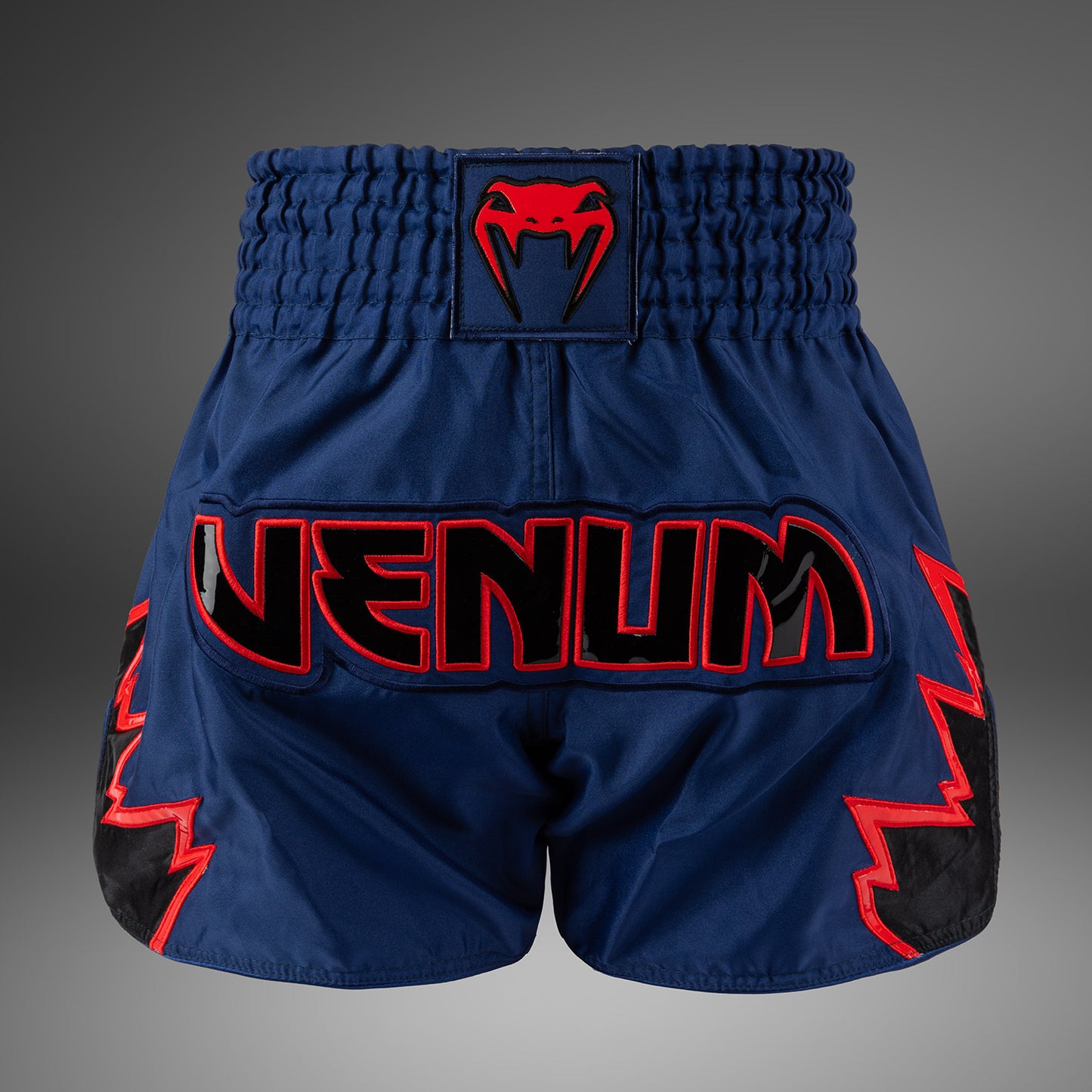 Venum Inferno Muay Thai Shorts - Koninklijk Blauw/Rood/Zwart