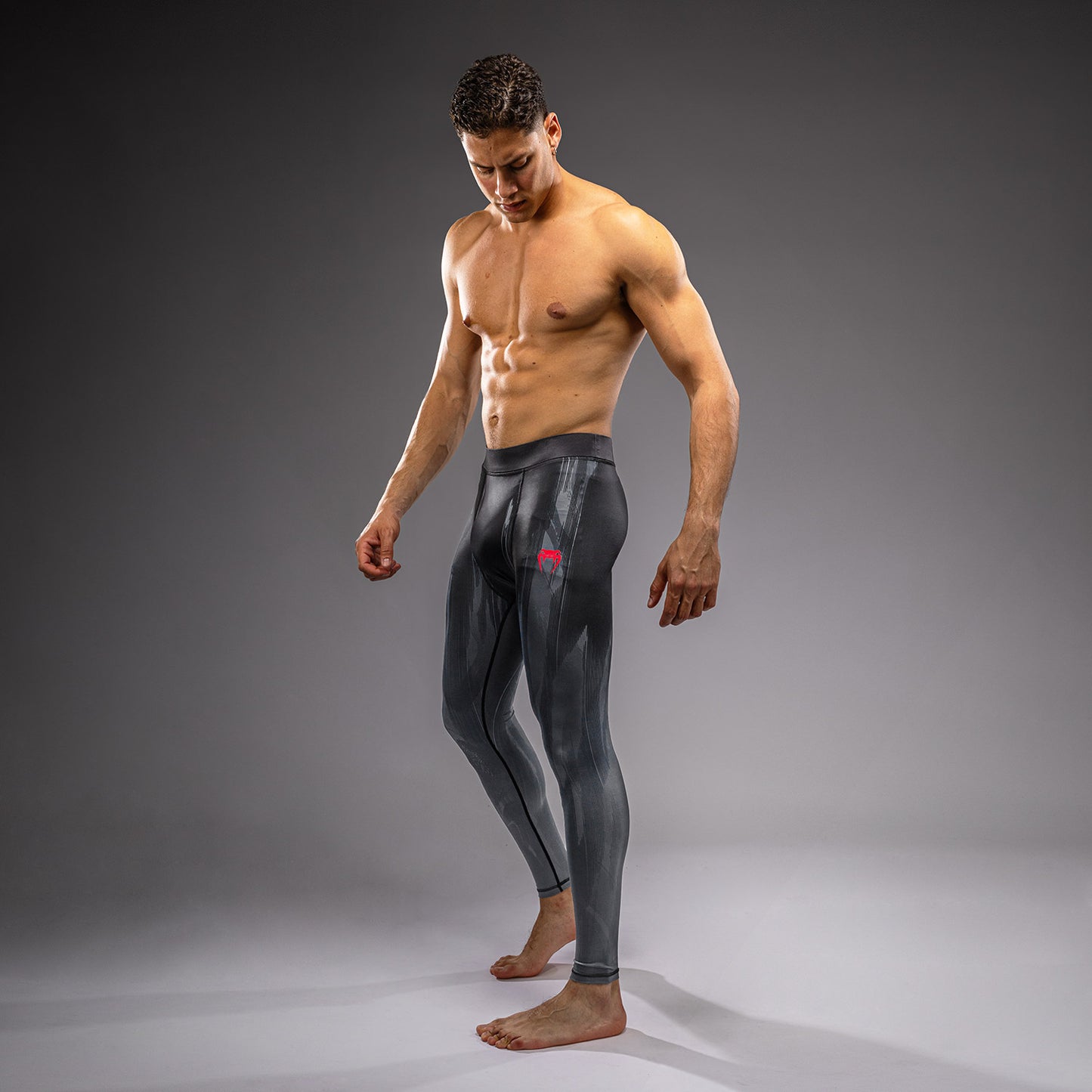 Venum Demon Compressiebroek - Zwart/Grijs