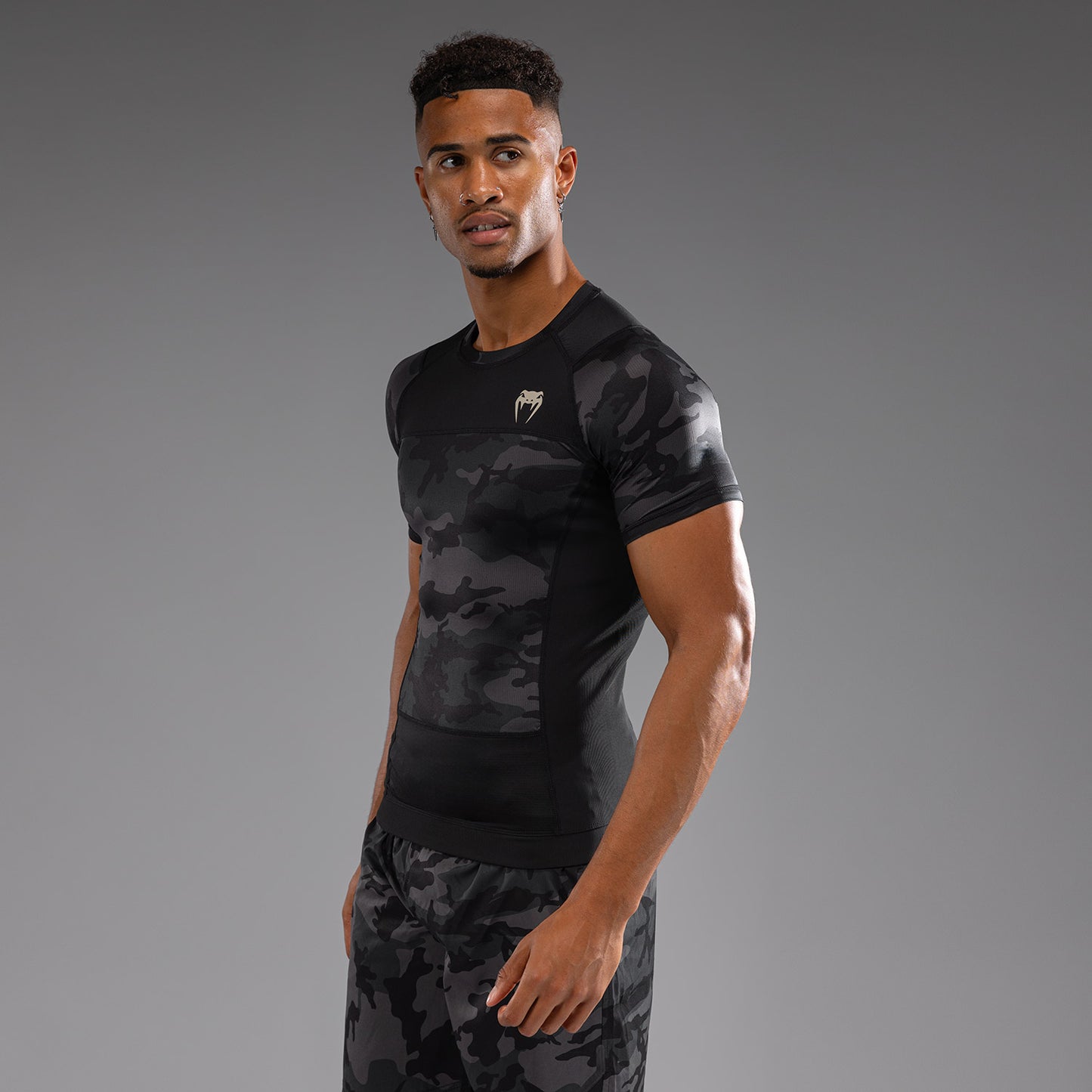 Venum G-Fit Air Korte Mouw Rashguard Heren - Urbaan Camo