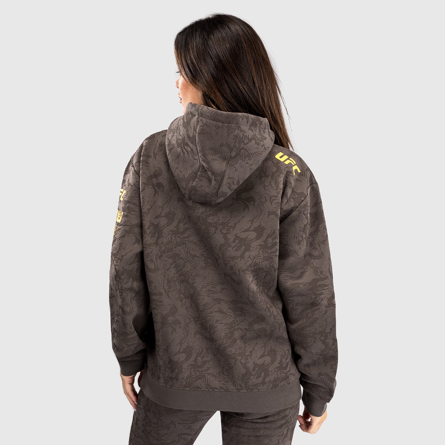 UFC Fusion by Venum Fight Week Hoodie voor Dames - Earthen Brown