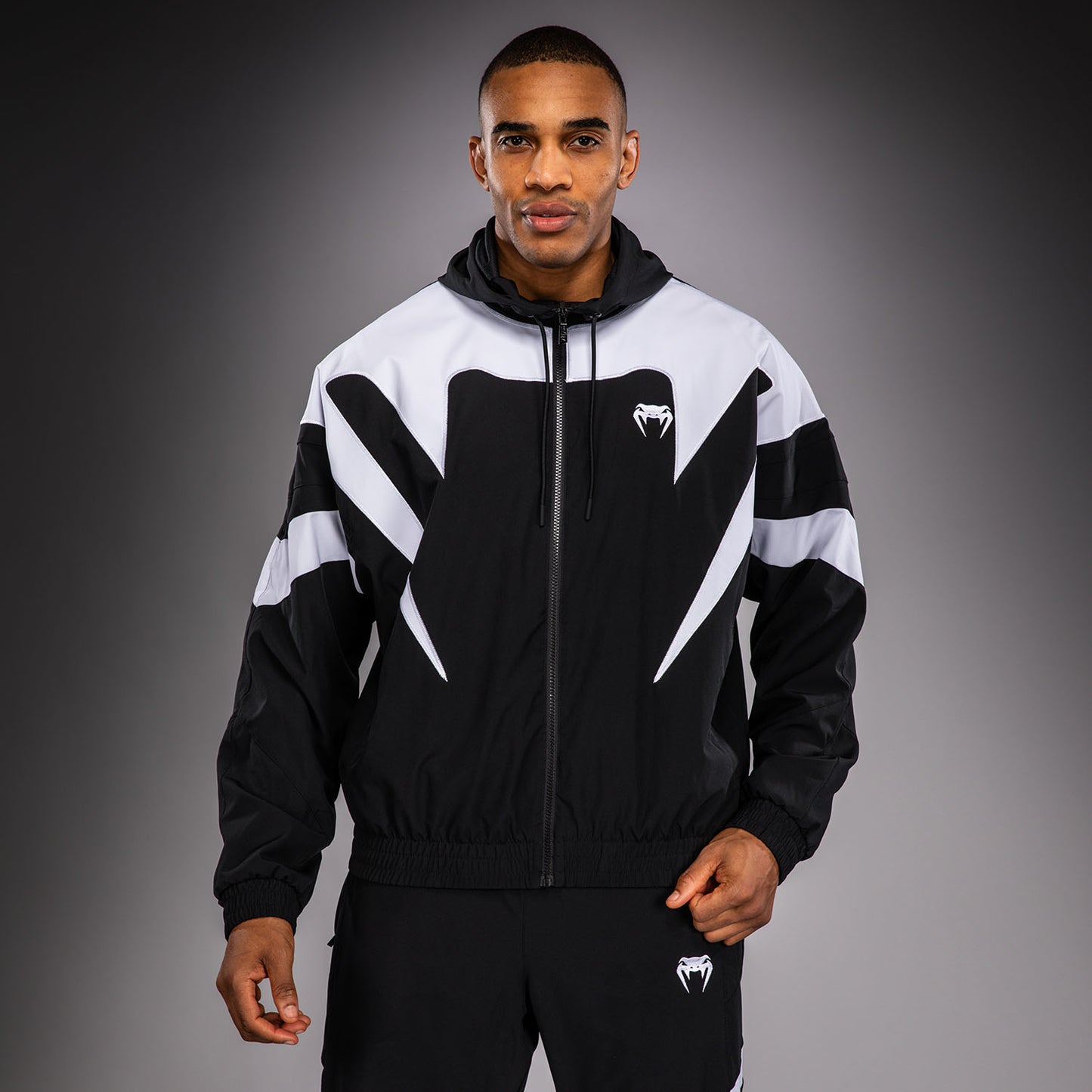 Venum Attack 90 Trainingsjas – Wit/Zwart