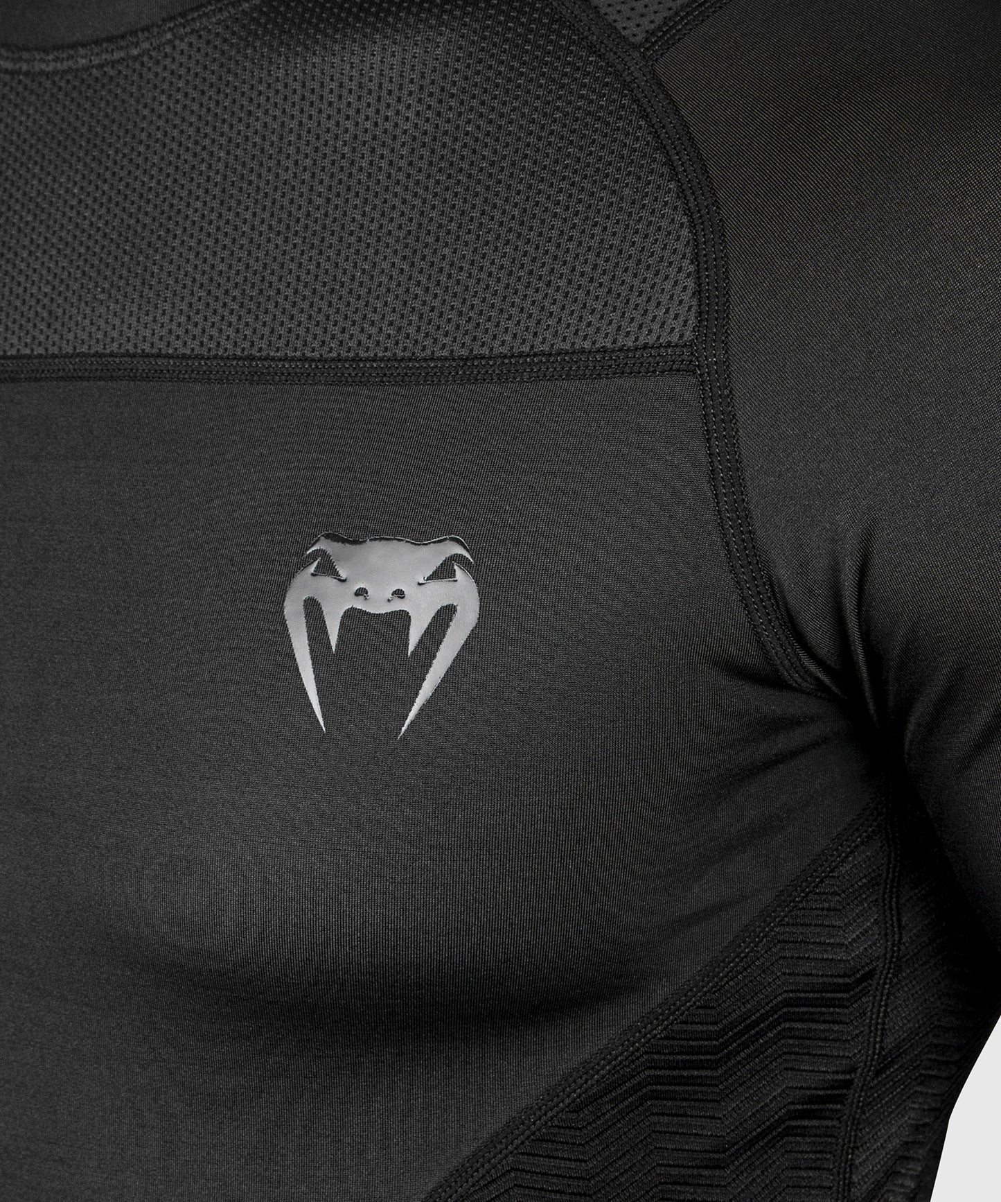 Venum G-Fit Rashguard - korte mouwen - zwart