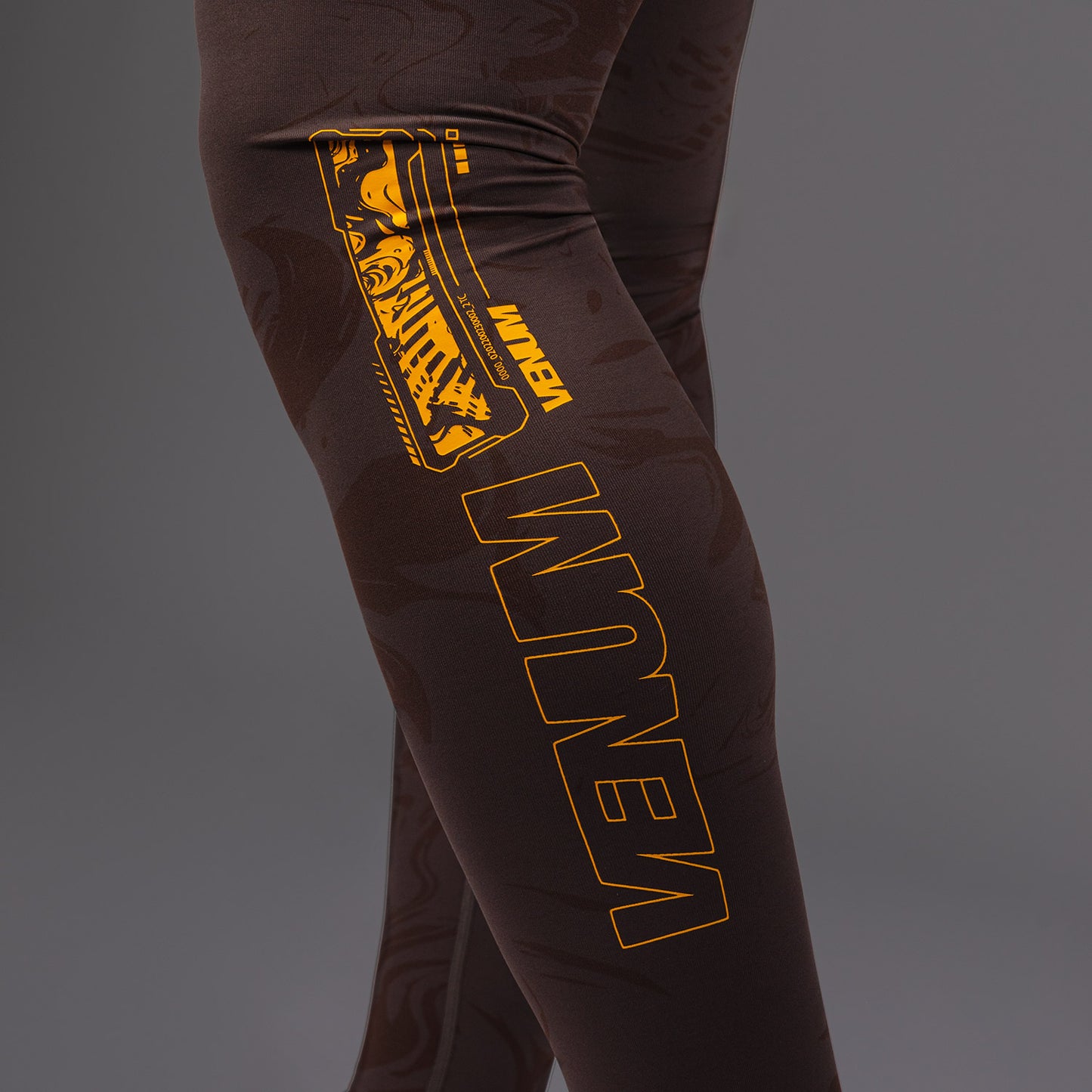 UFC Fusion by Venum Fight Week Performance Leggings voor Heren - Earthen Brown