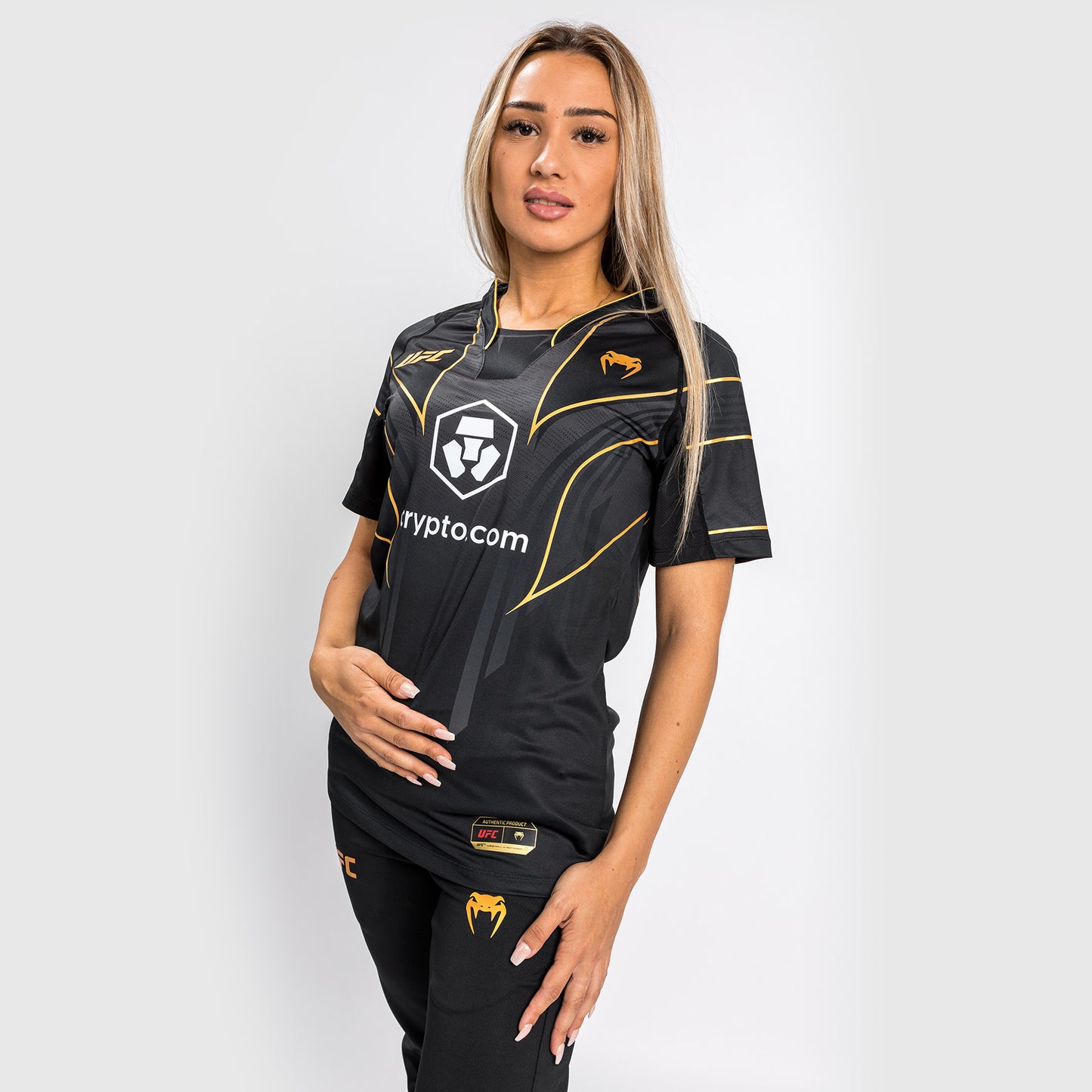 UFC Venum Authentic Fight Night 2.0 Dames Walkout Jersey - Kampioen