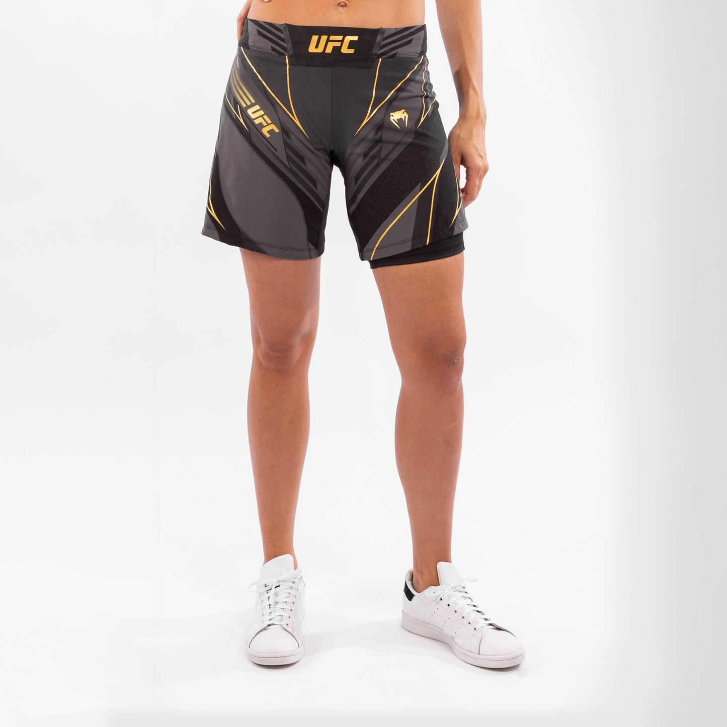 UFC Venum Authentic Fight Night Damesshort - Long Fit - Champion
