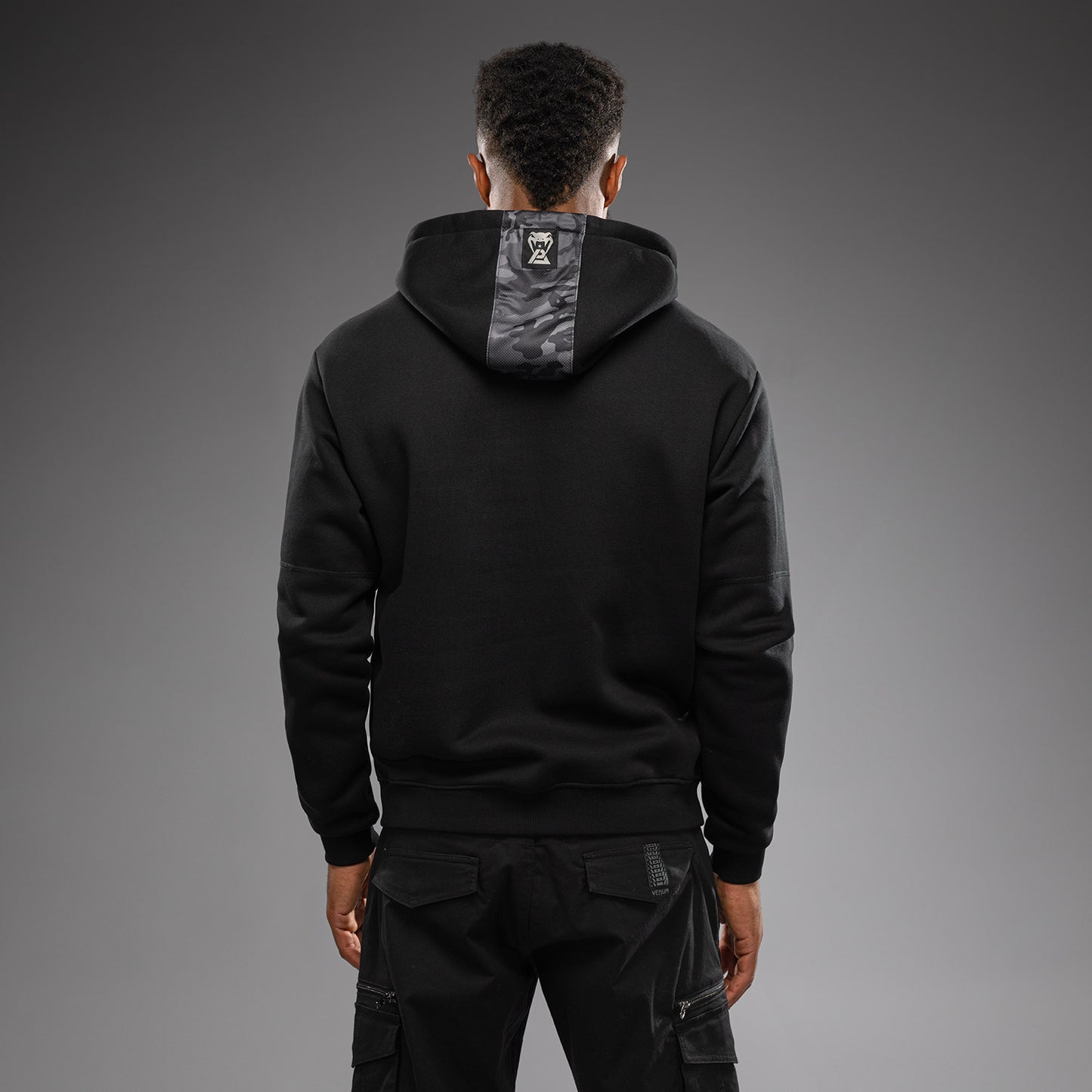 Venum x Polaris Hoodie - Zwart/Storm Grijs