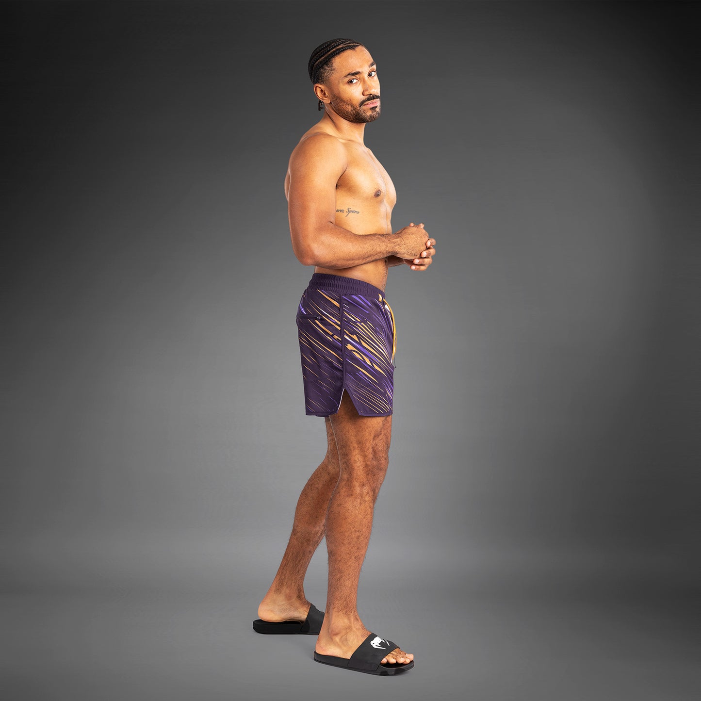 Venum Rapid Heren Boardshorts - Dieppaars
