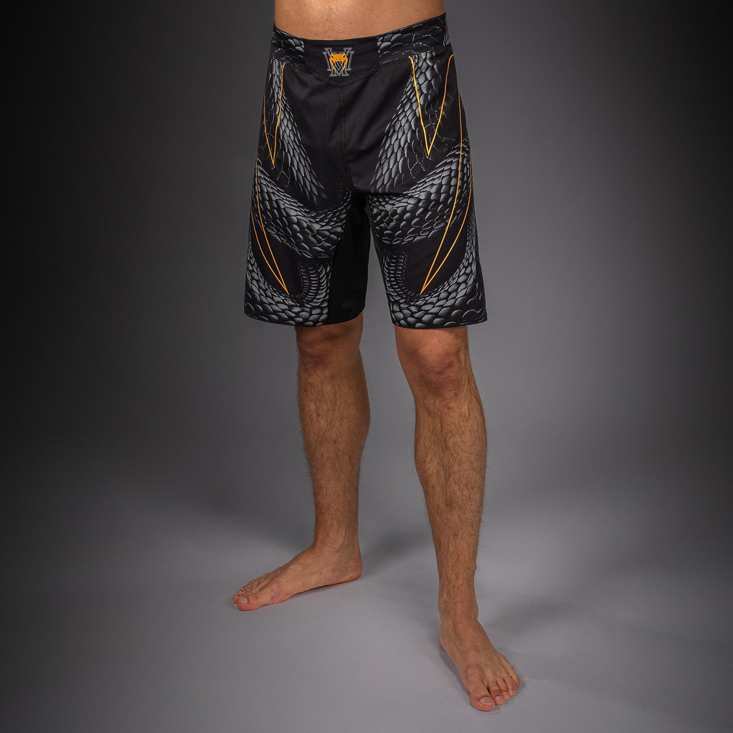 Venum Matupa Fightshorts - Zwart/Grijs/Goud