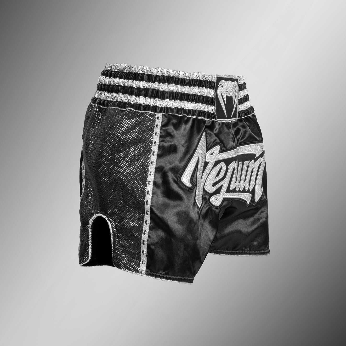 Venum Absolute 2.0 Muay Thai-short - zwart/zilver
