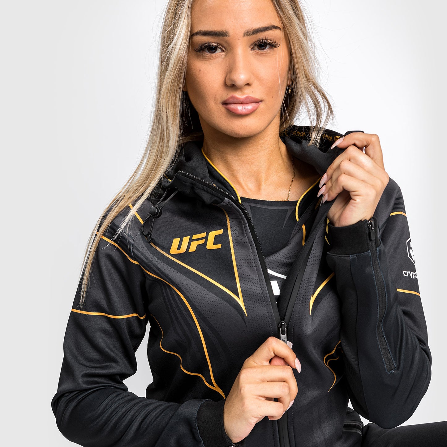 UFC Venum Authentic Fight Night 2.0 Vrouwen Walkout Hoodie - Champion