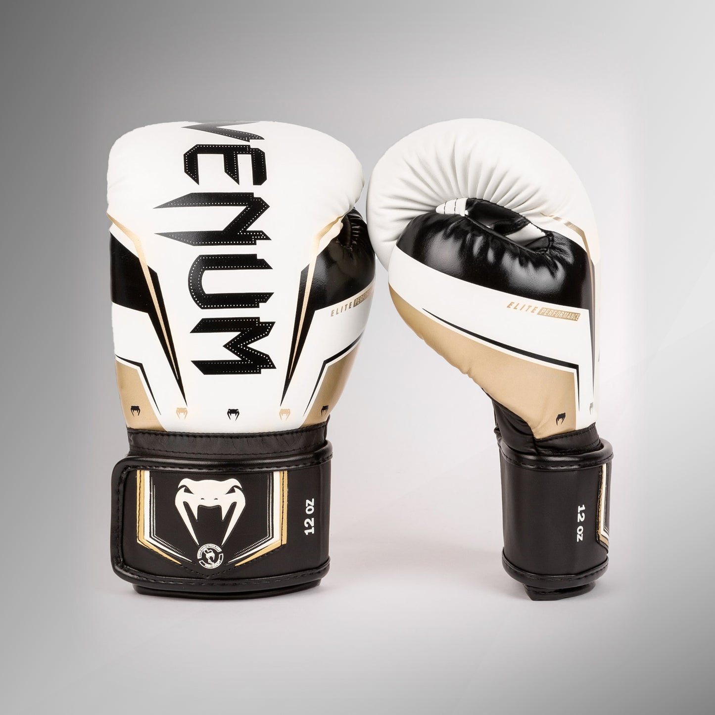 Venum Elite Evo bokshandschoenen - Wit/Goud