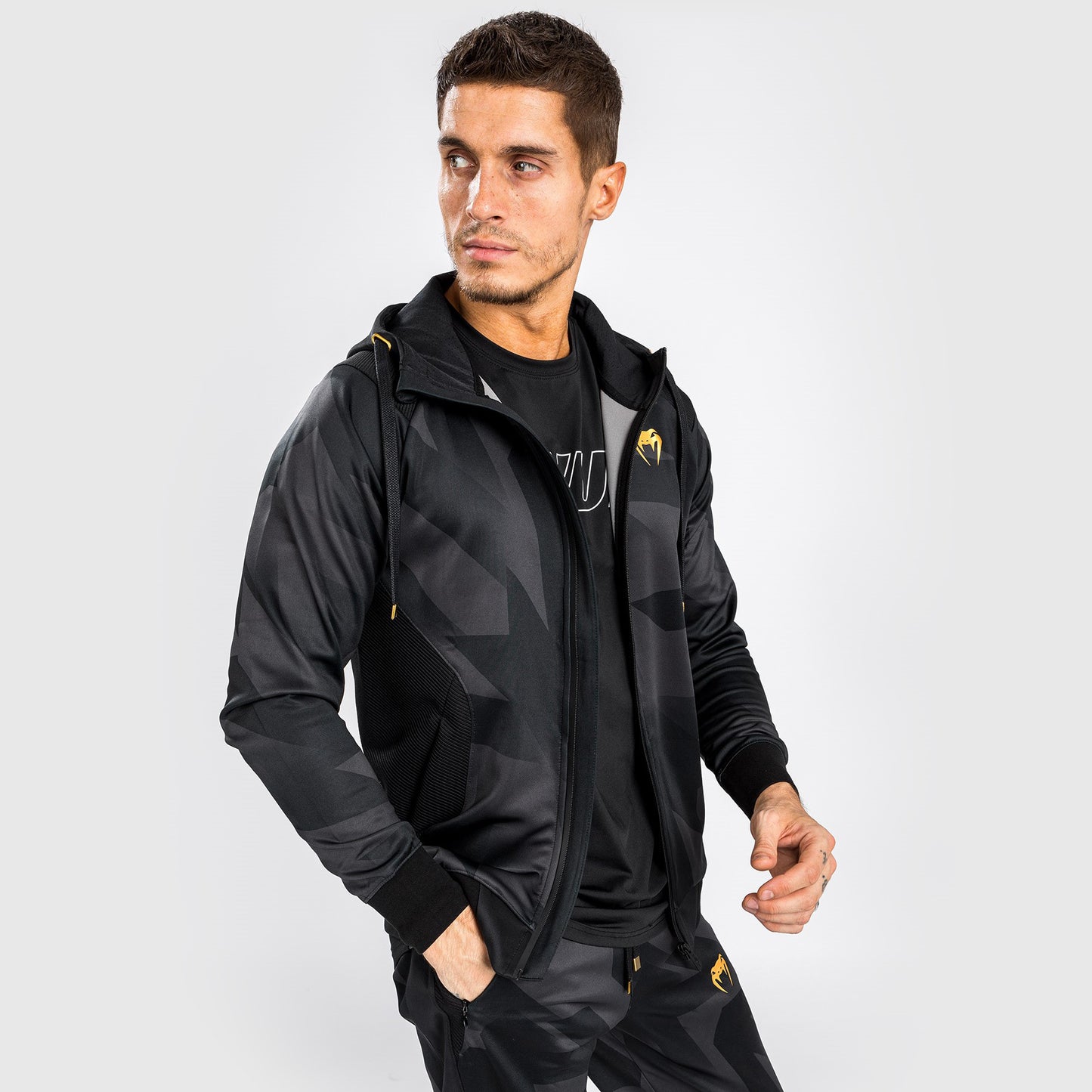 Venum Razor Hooded Sweatshirt - Zwart/Goud