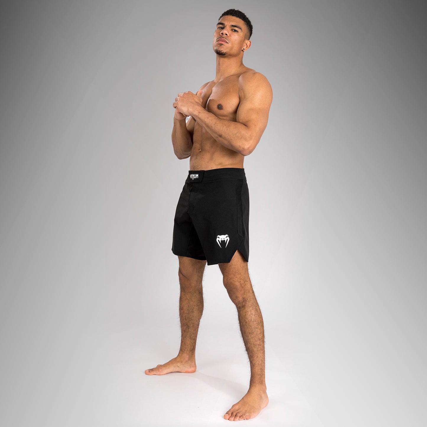 Venum Contender Heren gevechtsshort - Zwart/Wit