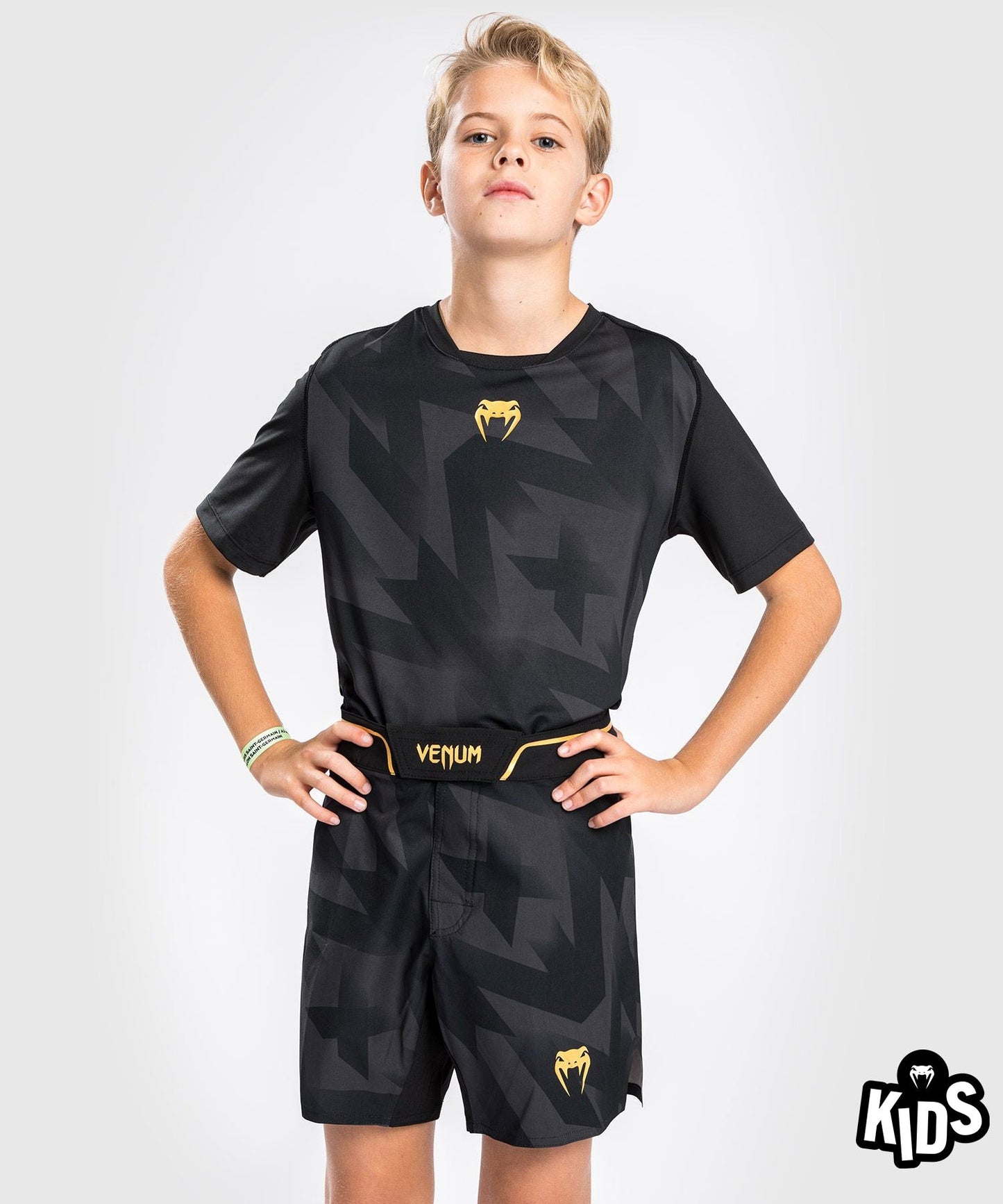 Venum Razor MMA-short - voor kinderen - zwart/goud