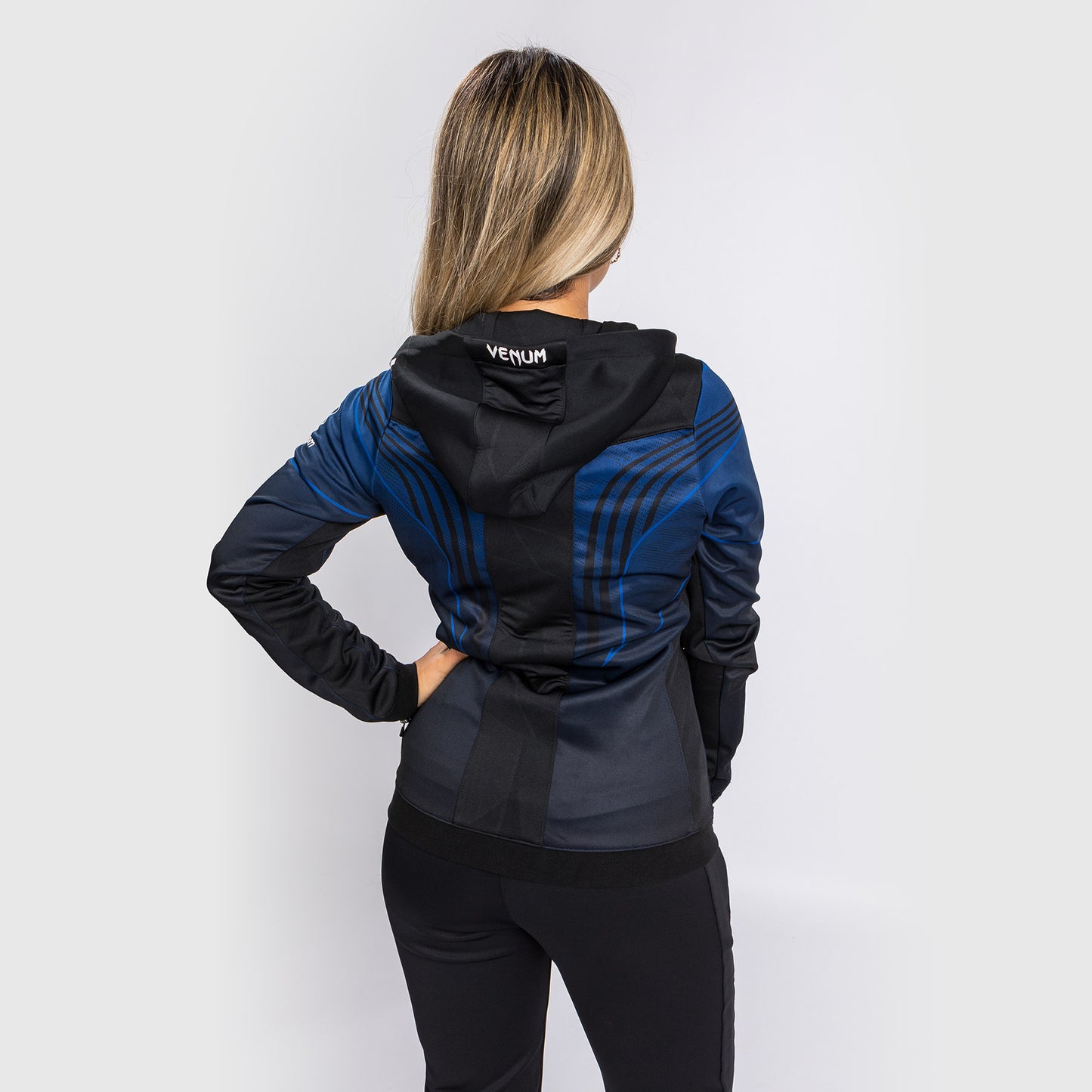 UFC Venum Authentic Fight Night 2.0 Walkout-hoodie voor dames - Midnight Edition