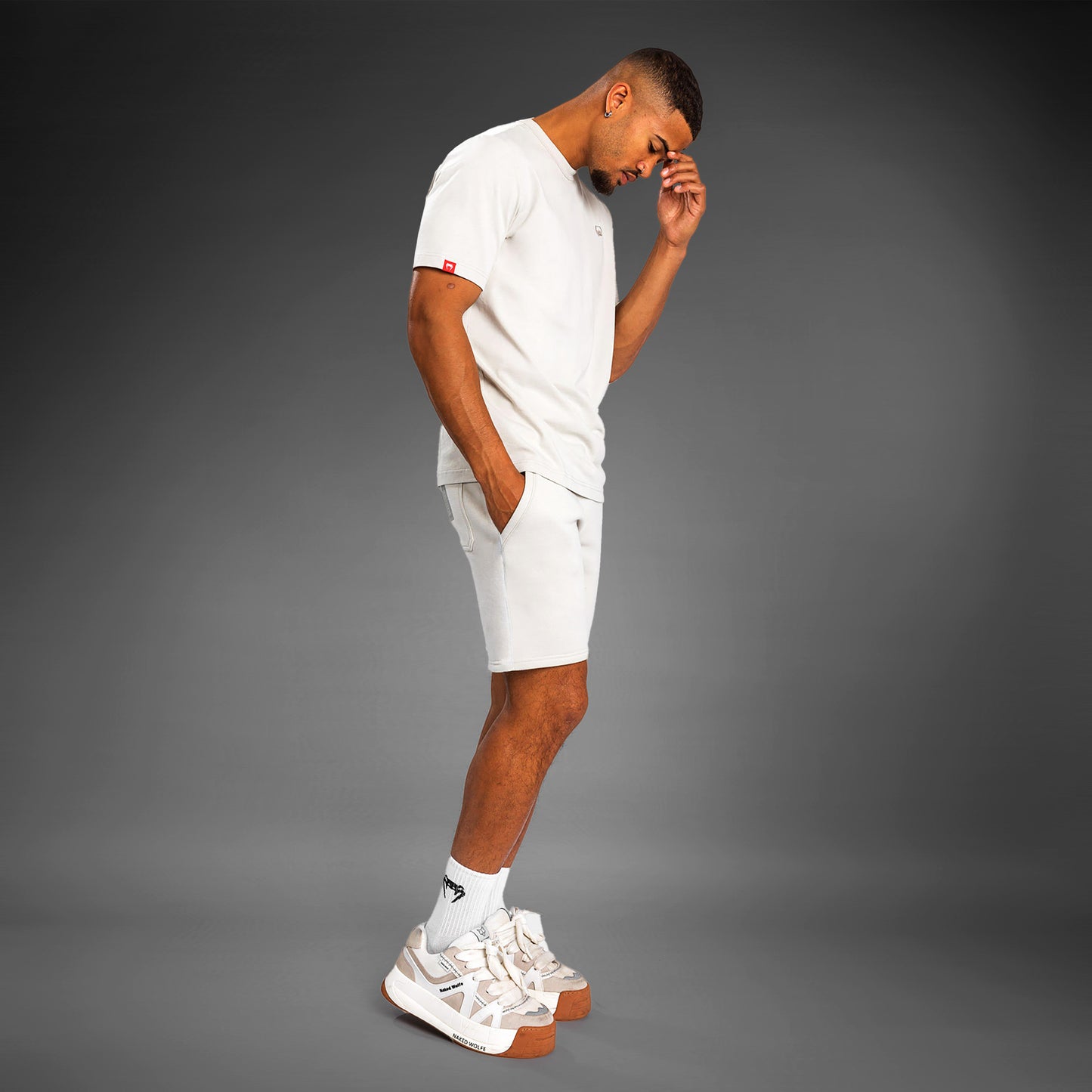 Venum Silent Power katoenen short - Beige