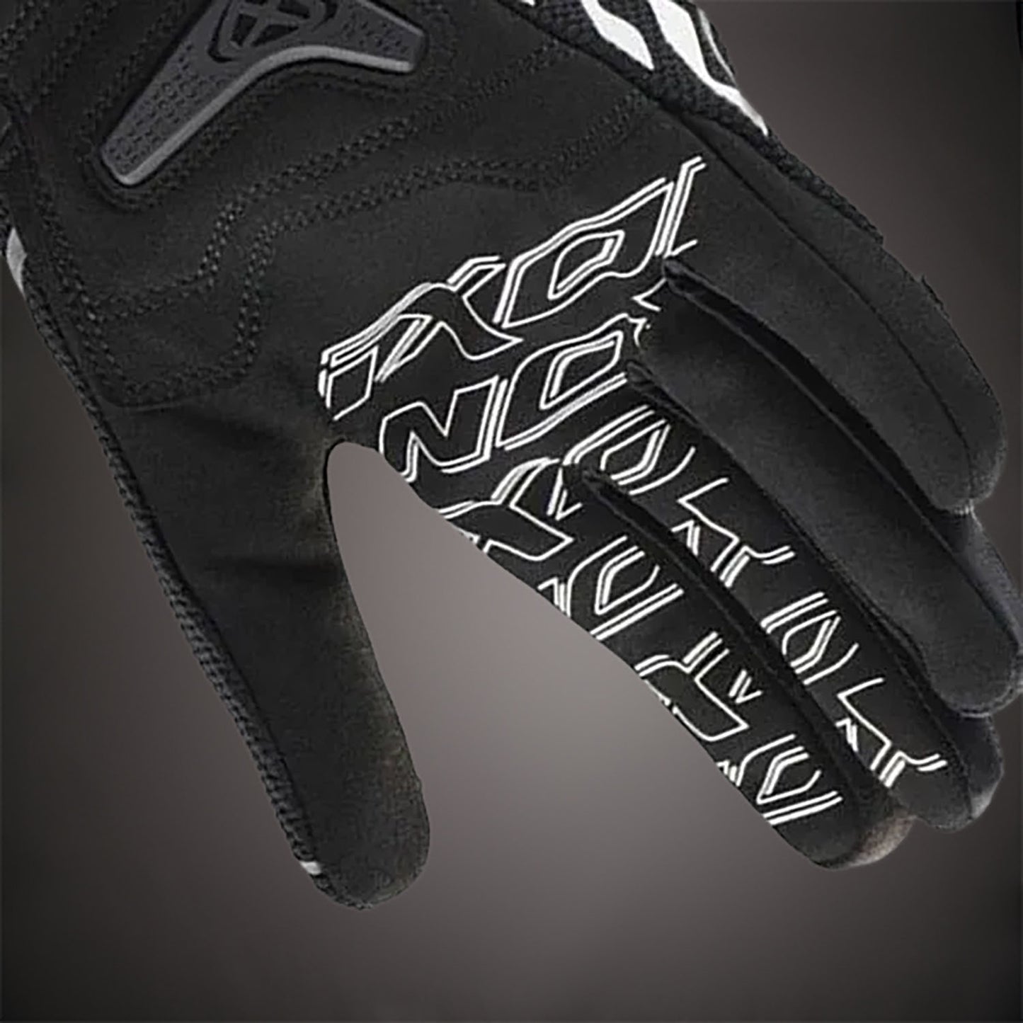 Venum x Ixon Hurry Motorhandschoen – Zwart/Wit/Antracietgrijs