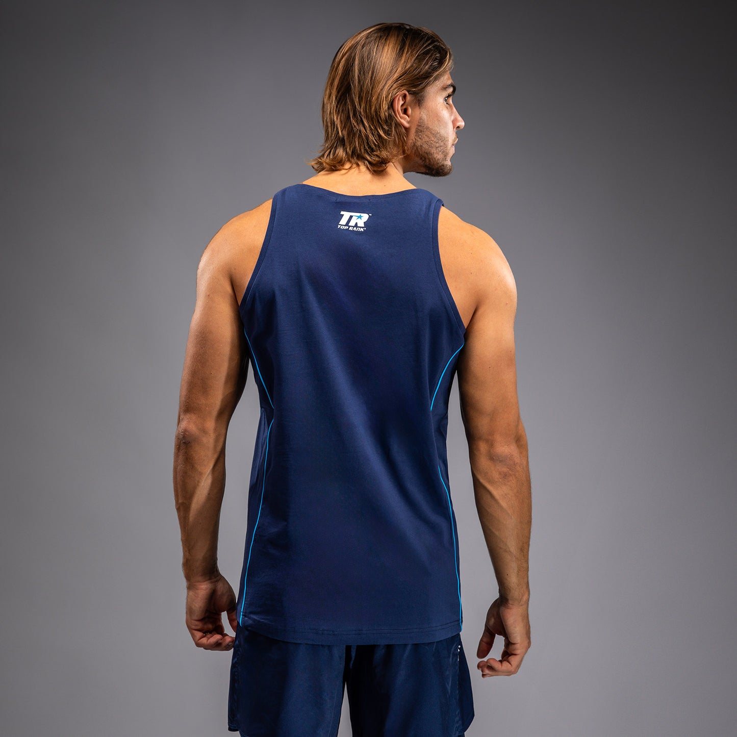 Venum x Top Rank Original Heren Tanktop - Marineblauw