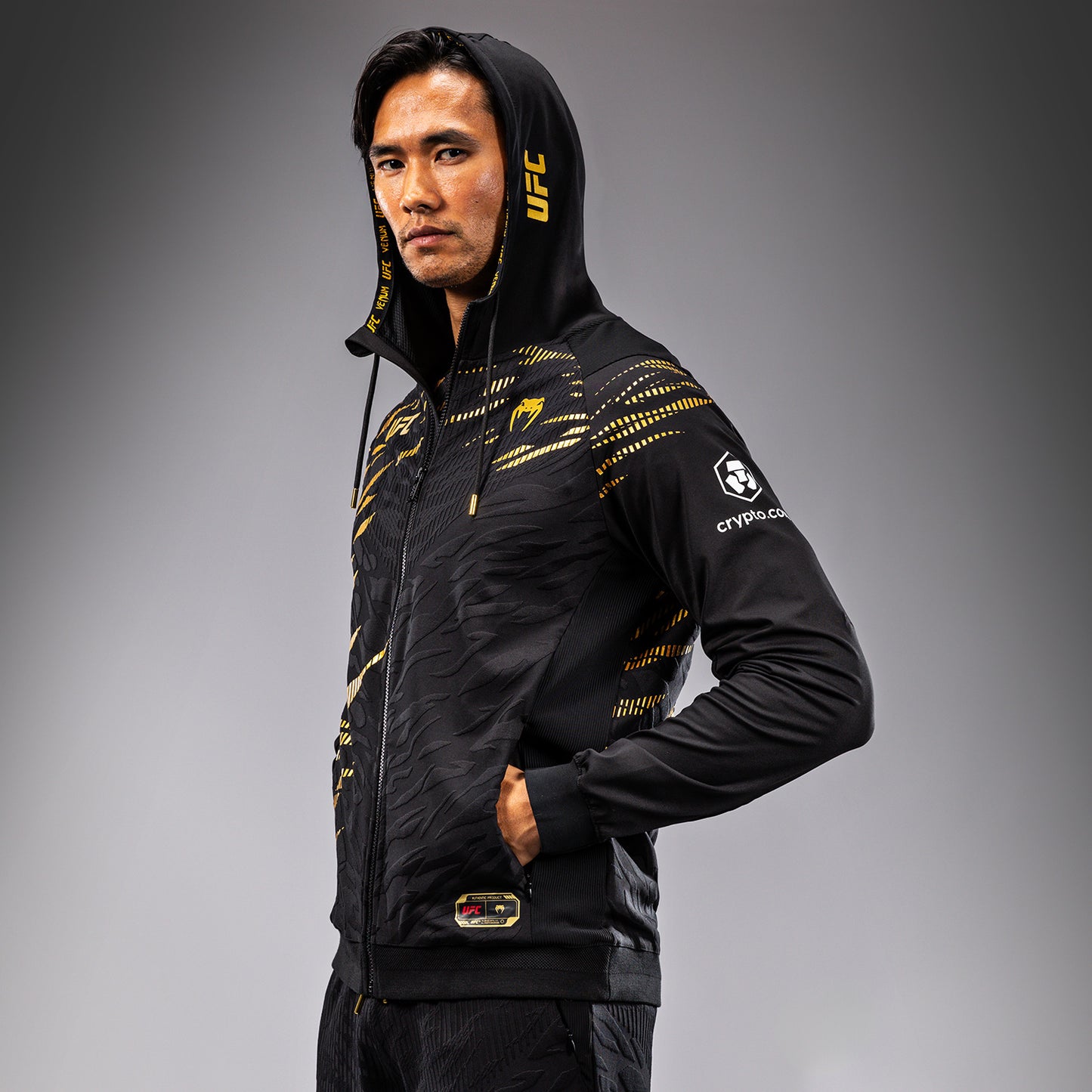 UFC Fusion by Venum Authentic Fight Night Hoodie voor Heren - Champion