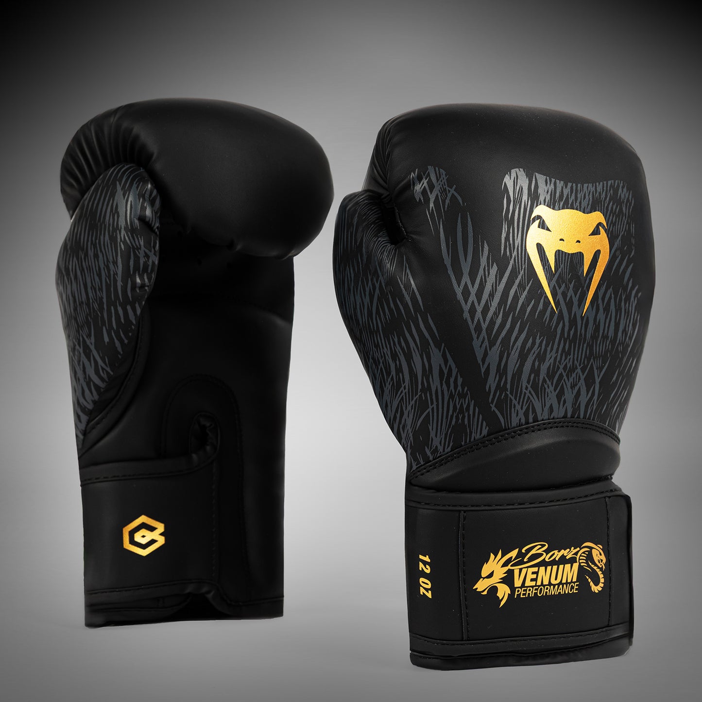 Venum x Chimaev Bokshandschoenen - Zwart/Grijs