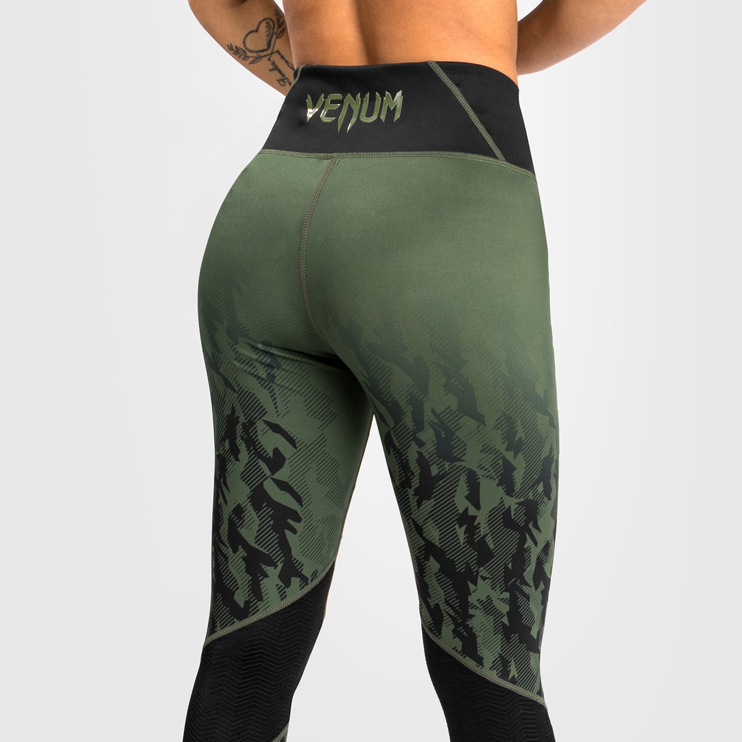 UFC Venum Authentic Fight Week Performance Tight voor dames - Kaki