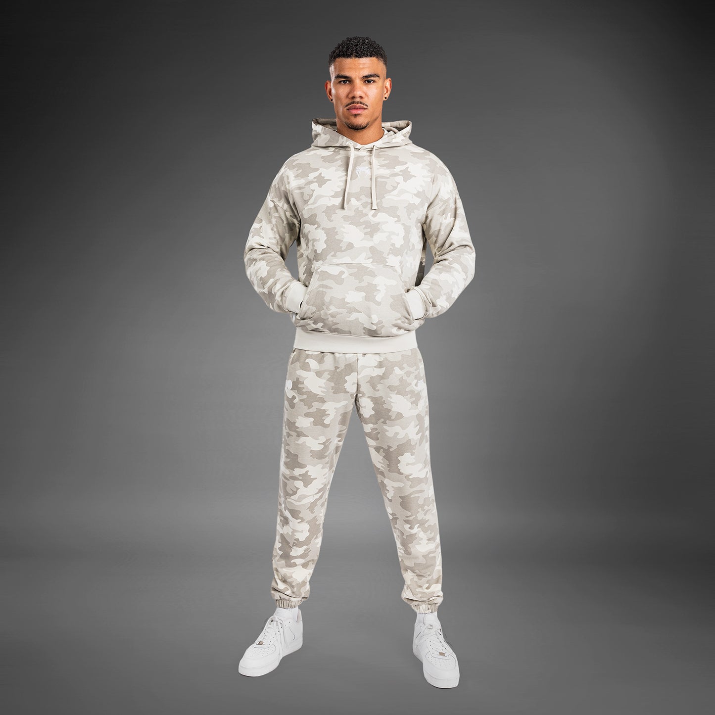 Venum Vortex XL Heren Hoodie - Zand Camo