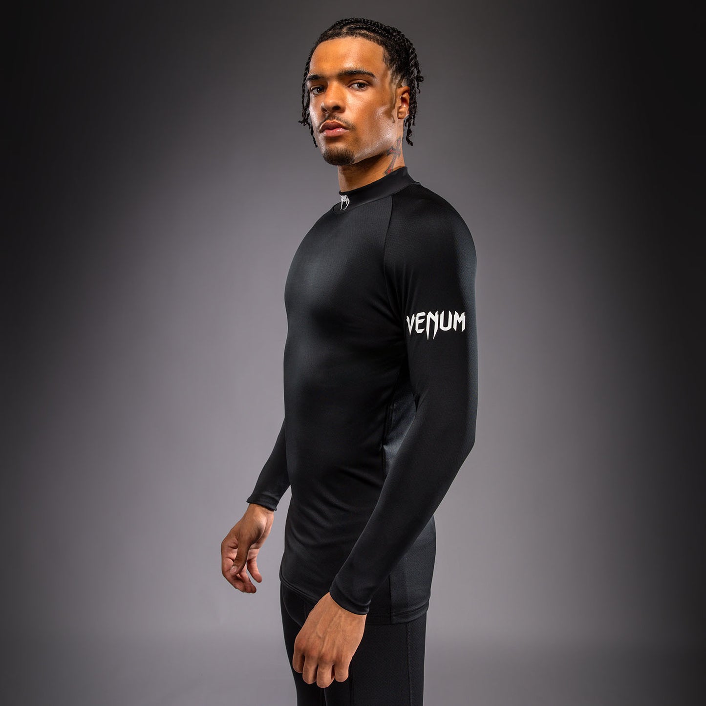 Venum MX Basics T-shirt met lange mouwen - Zwart/Wit
