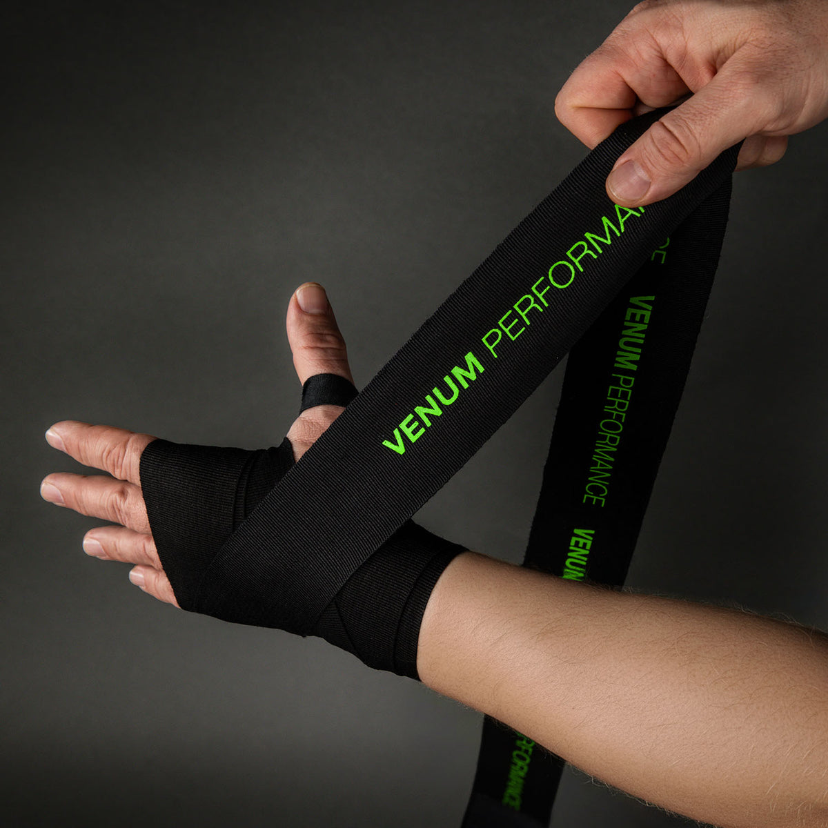 Venum Kontact Evo Amazonia Reborn Boksbandages - Zwart/Groen