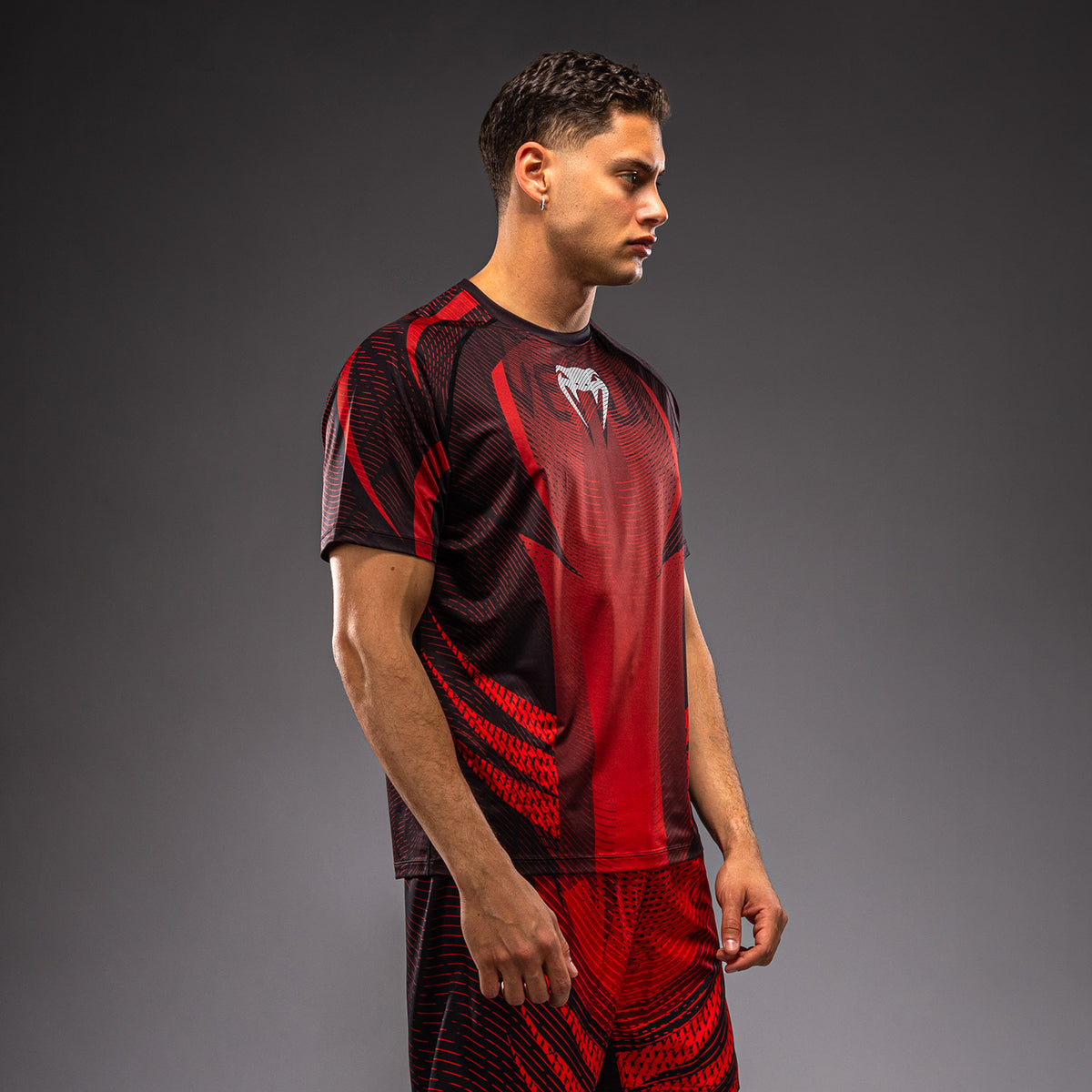 Venum Galactic 3.0 Dry Tech T-shirt - Rood/Zilver