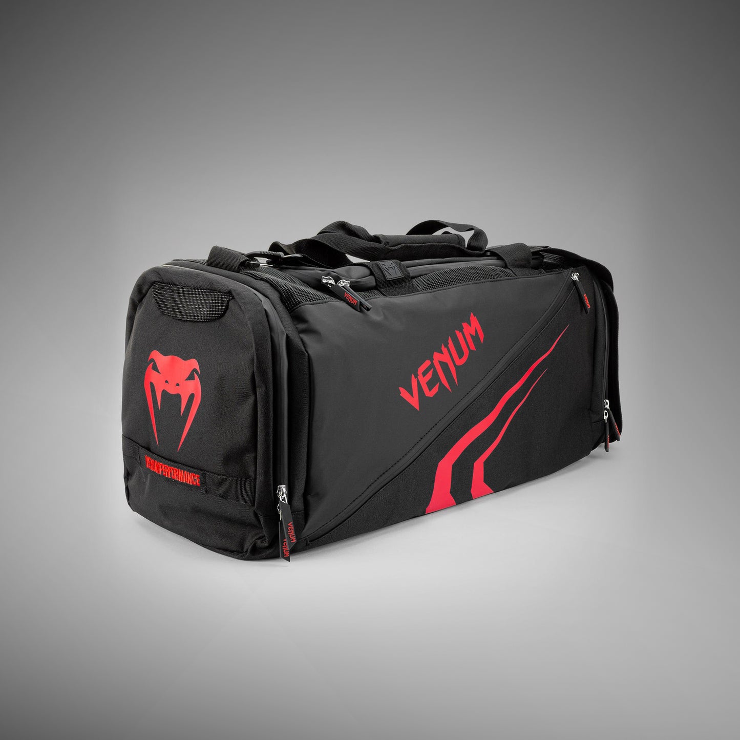 Venum Trainer Lite Evo Sporttassen (48L) – Zwart/Rood