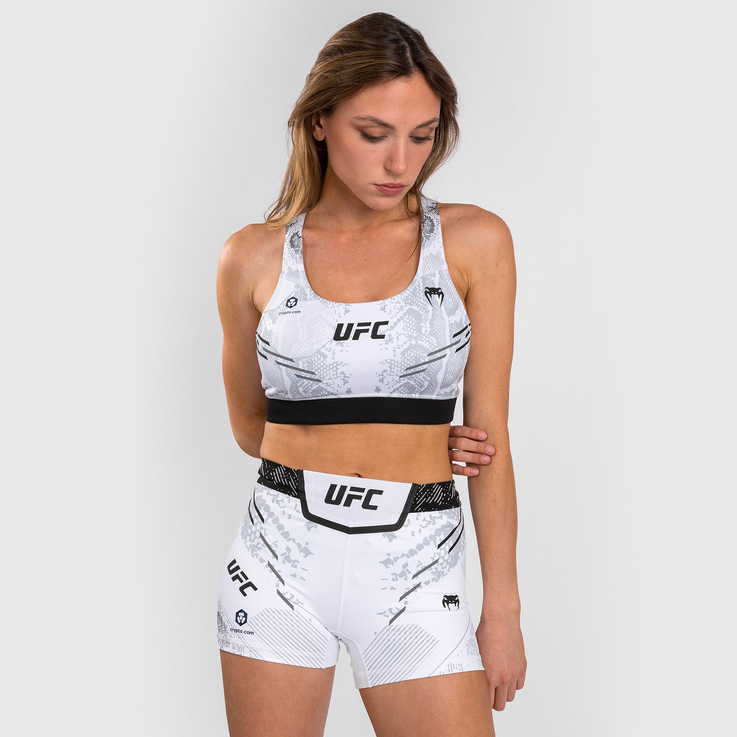 UFC Authentic Adrenaline Fight Night By Venum Dames Sportbeha - Wit