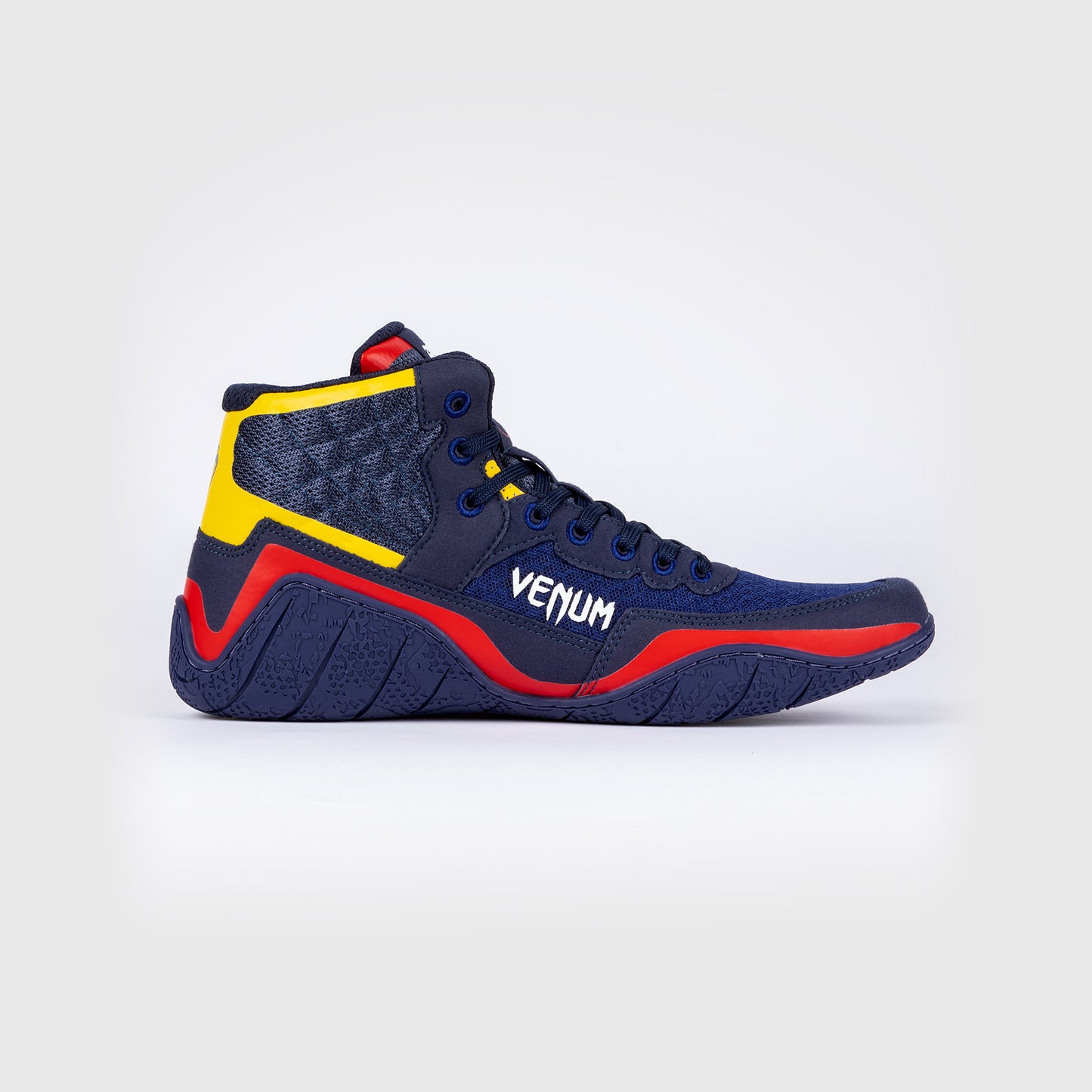 Venum Elite Worstelschoenen - Blauw/Geel