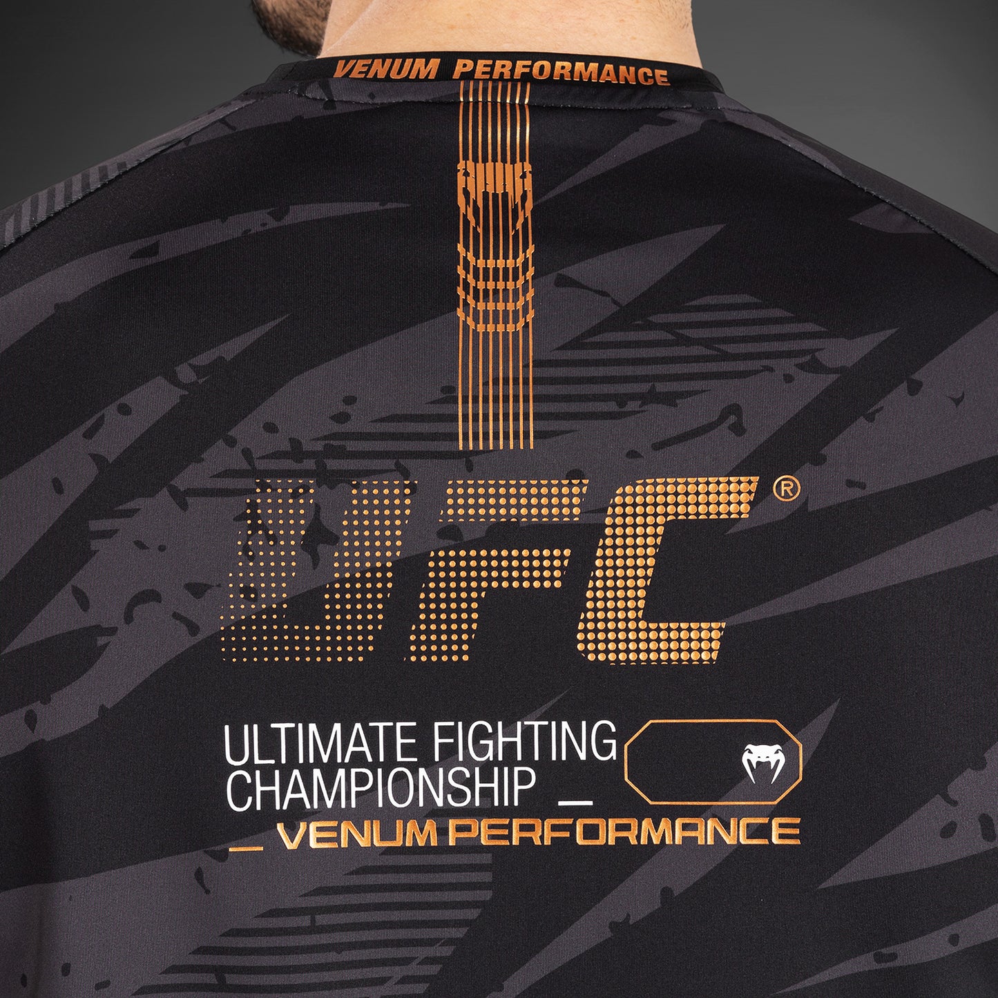 UFC Adrenaline By Venum Fight Week Dry-Tech T-Shirt Voor Mannen - Urban Camo