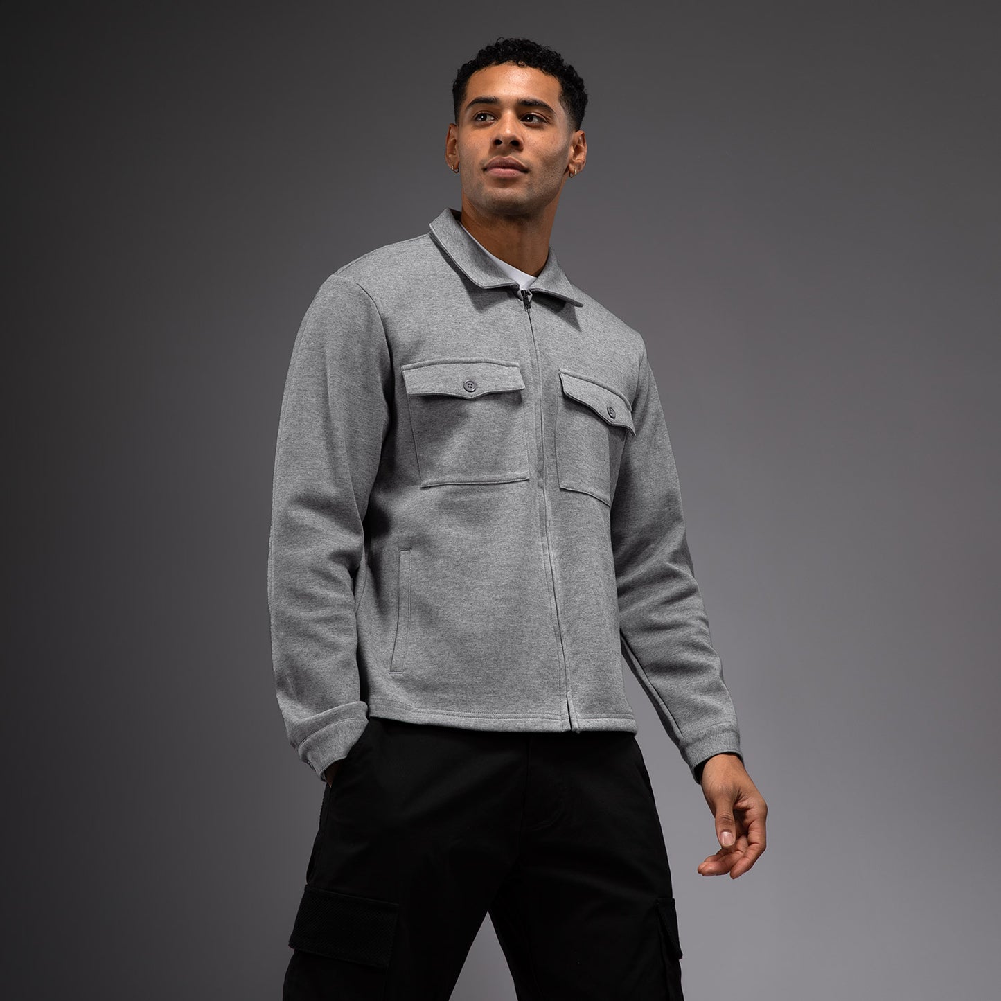 Venum City Core Jas - Cloud Grey