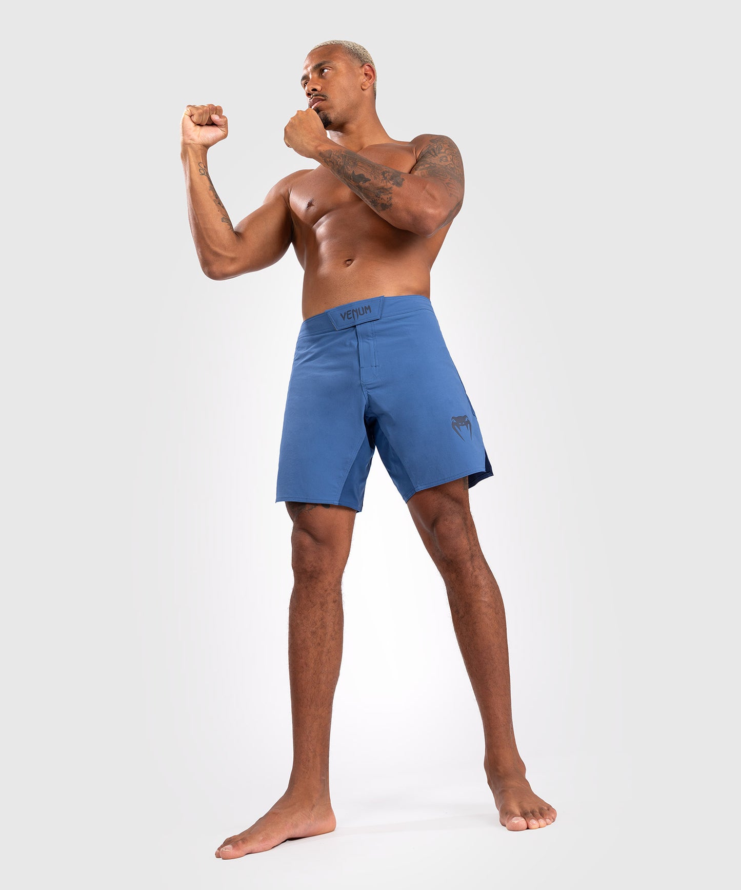 Venum Contender Heren gevechtsshort - Blauw