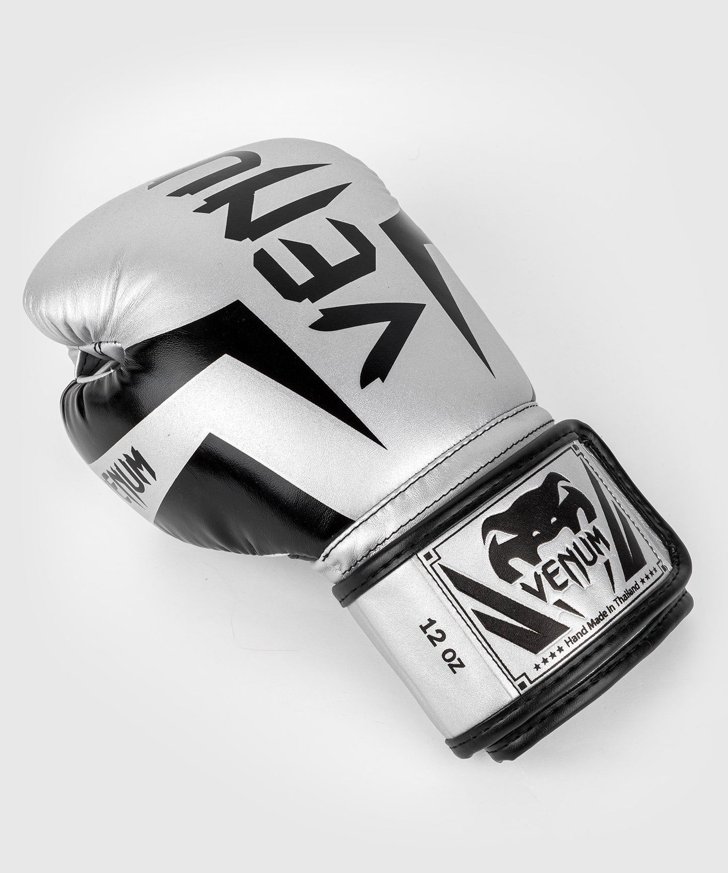 Venum Elite Bokshandschoenen - Zilver/Zwart