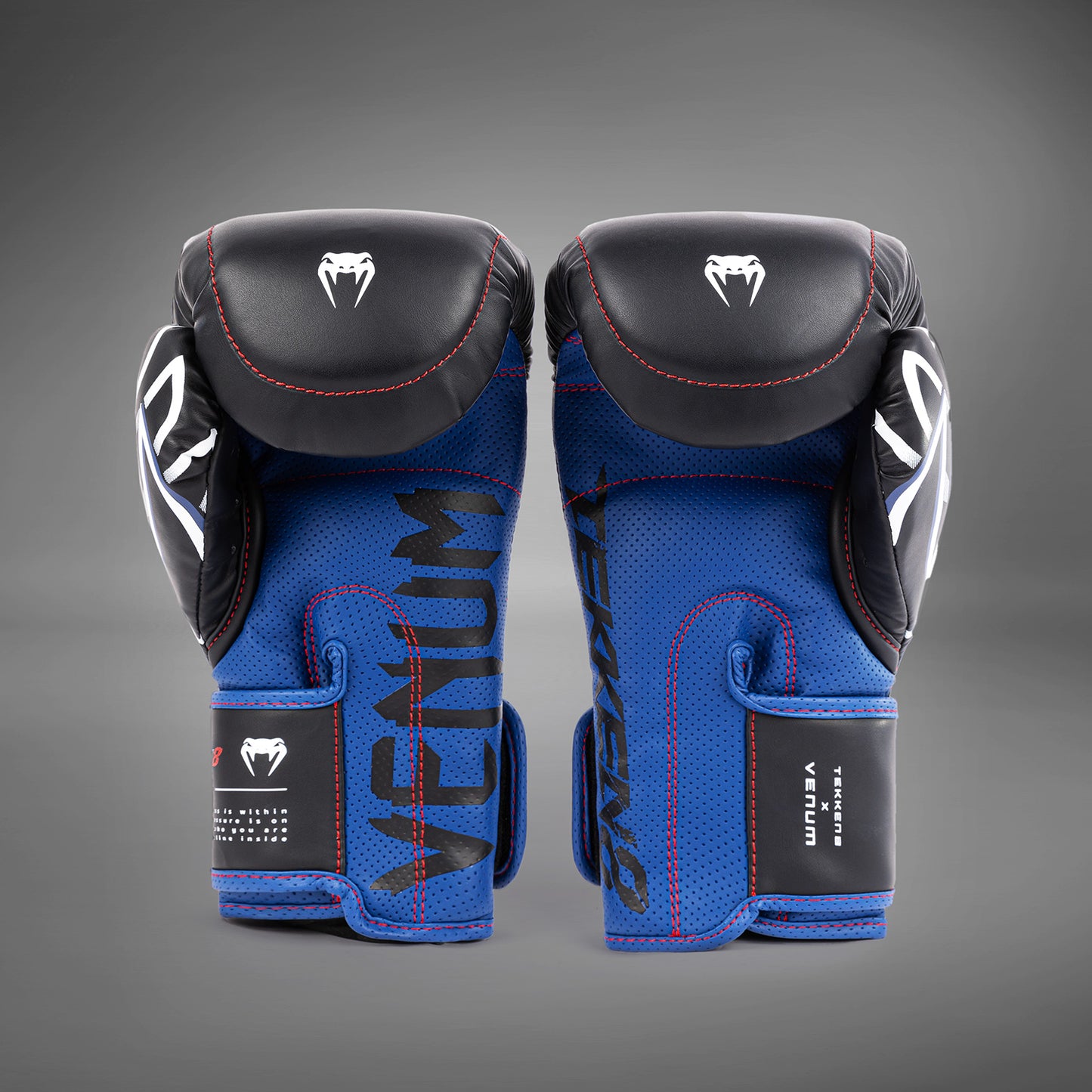 Venum x TEKKEN 8 - Jin Kazama Bokshandschoenen - Blauw/Zwart/Wit