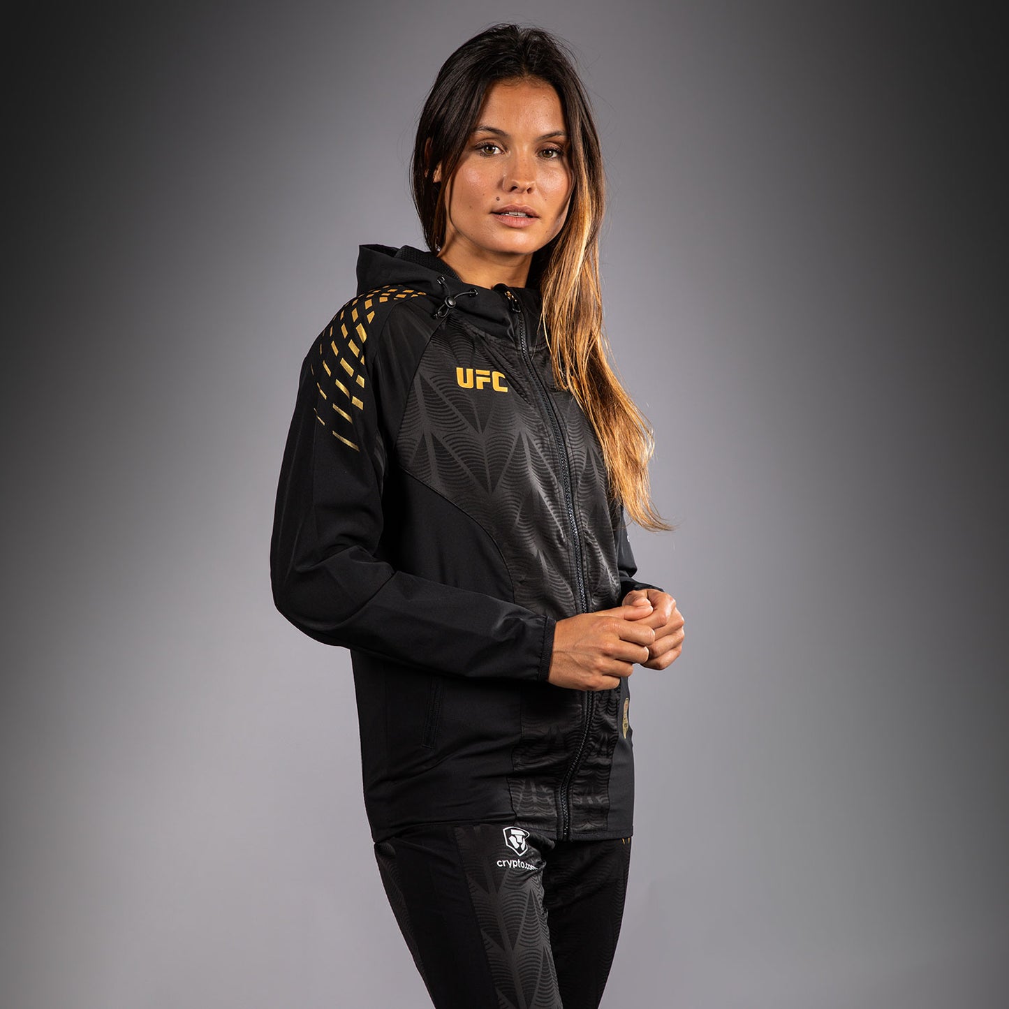 UFC Zenith by Venum Authentic Fight Night Walkout Hoodie Dames - Champion
