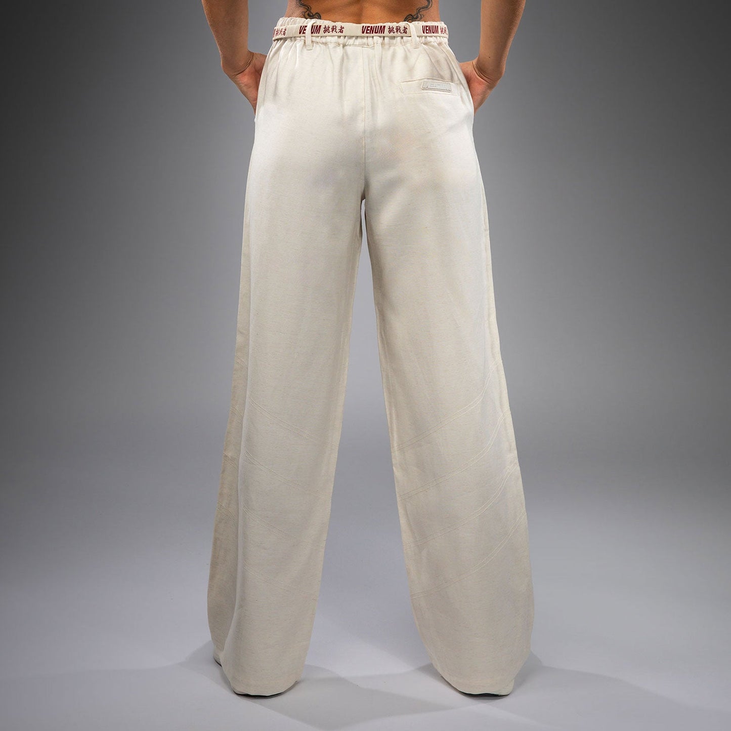 Venum Serpenti Dames Broek – Ivoor/Bordeaux