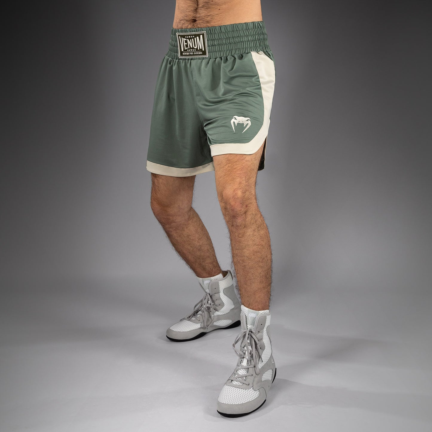 Venum Classic Boksshort - Aqua Groen/Ivoor