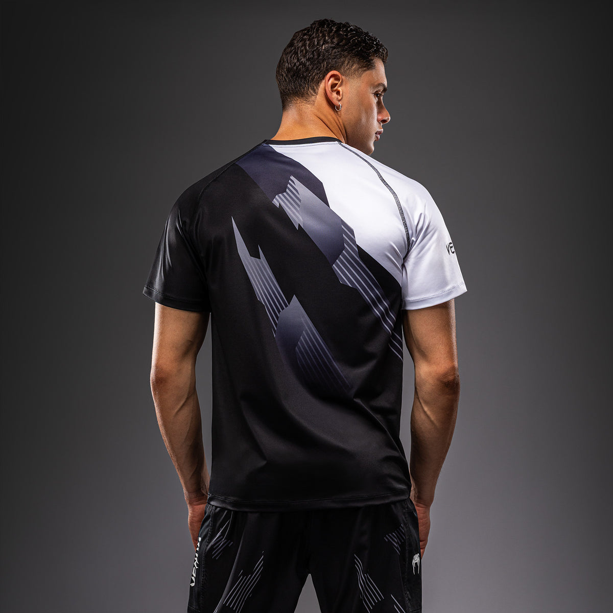 Venum No-Gi 6.0 Dry Tech T-shirt - Zwart/Wit