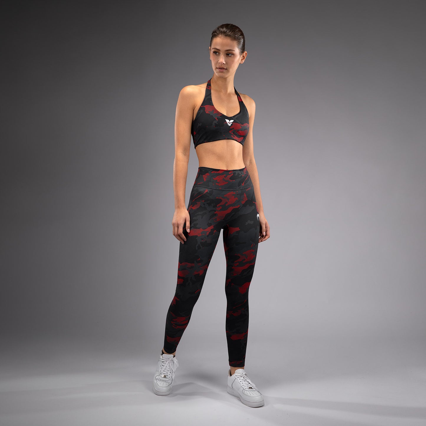 Venum x Sophia Rose Dames Volledige Lengte Leggings - Urban Red Camo