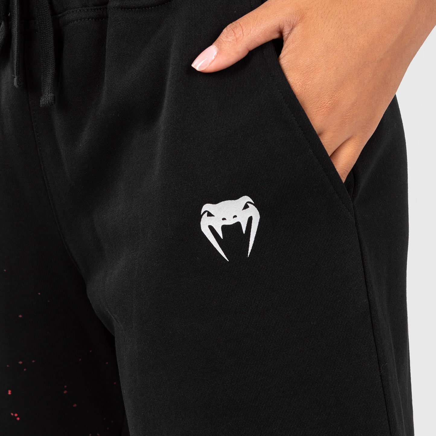 UFC Venum Performance Institute 2.0 Coton Short - Zwart/Rood