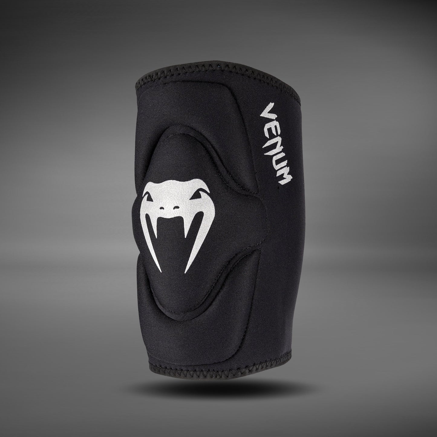 Venum Kontact Lycra/Gel Knee Pads - Zwart