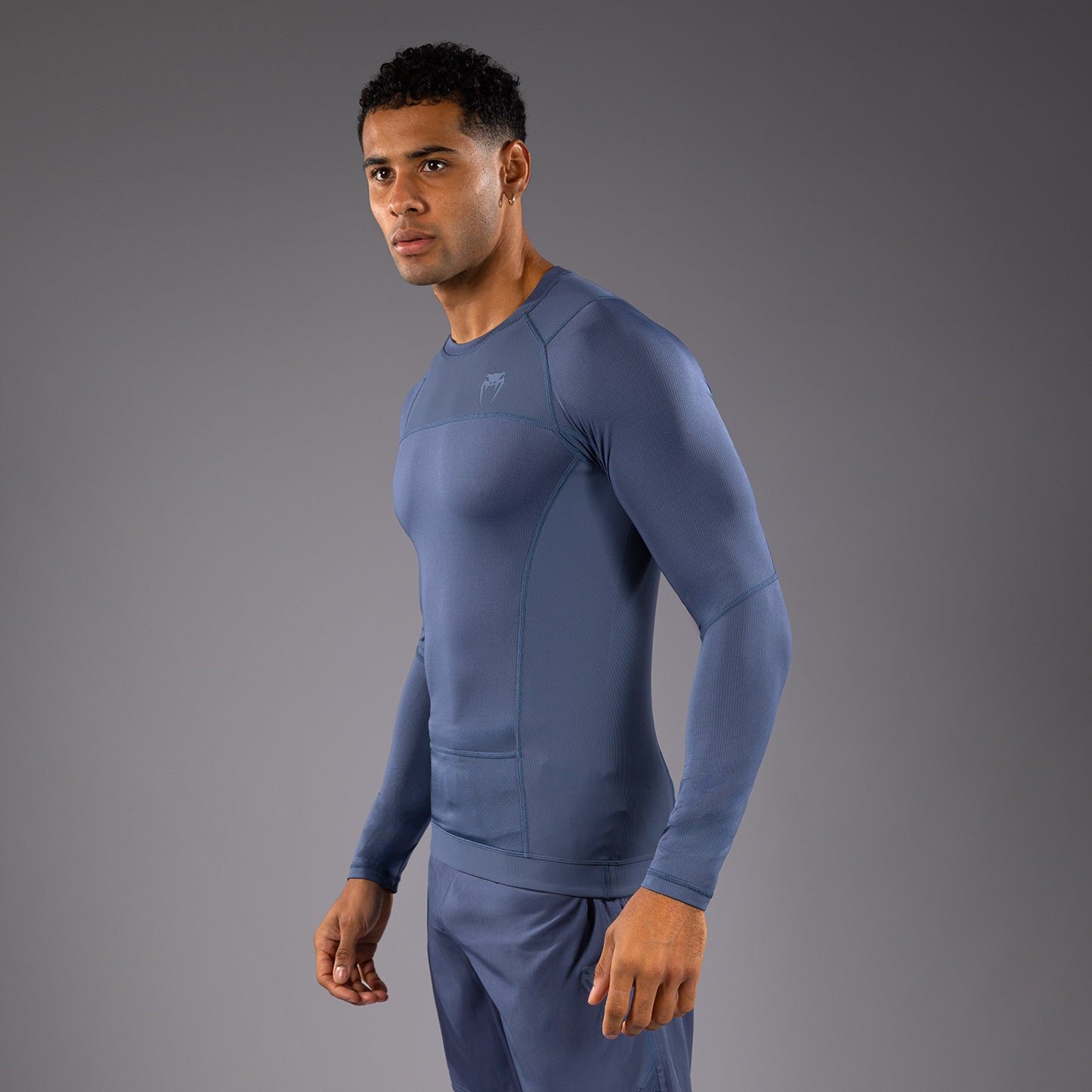 Venum G-Fit Air Lange Mouw Rashguard Heren - Mistblauw