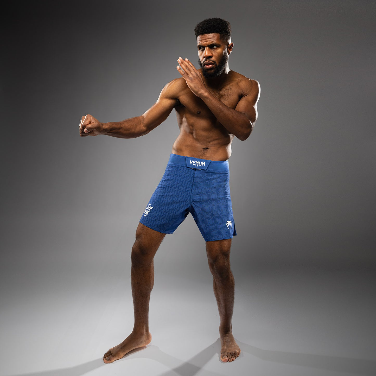 Venum x Ares Mannen Vecht Shorts - Koninklijk Blauw